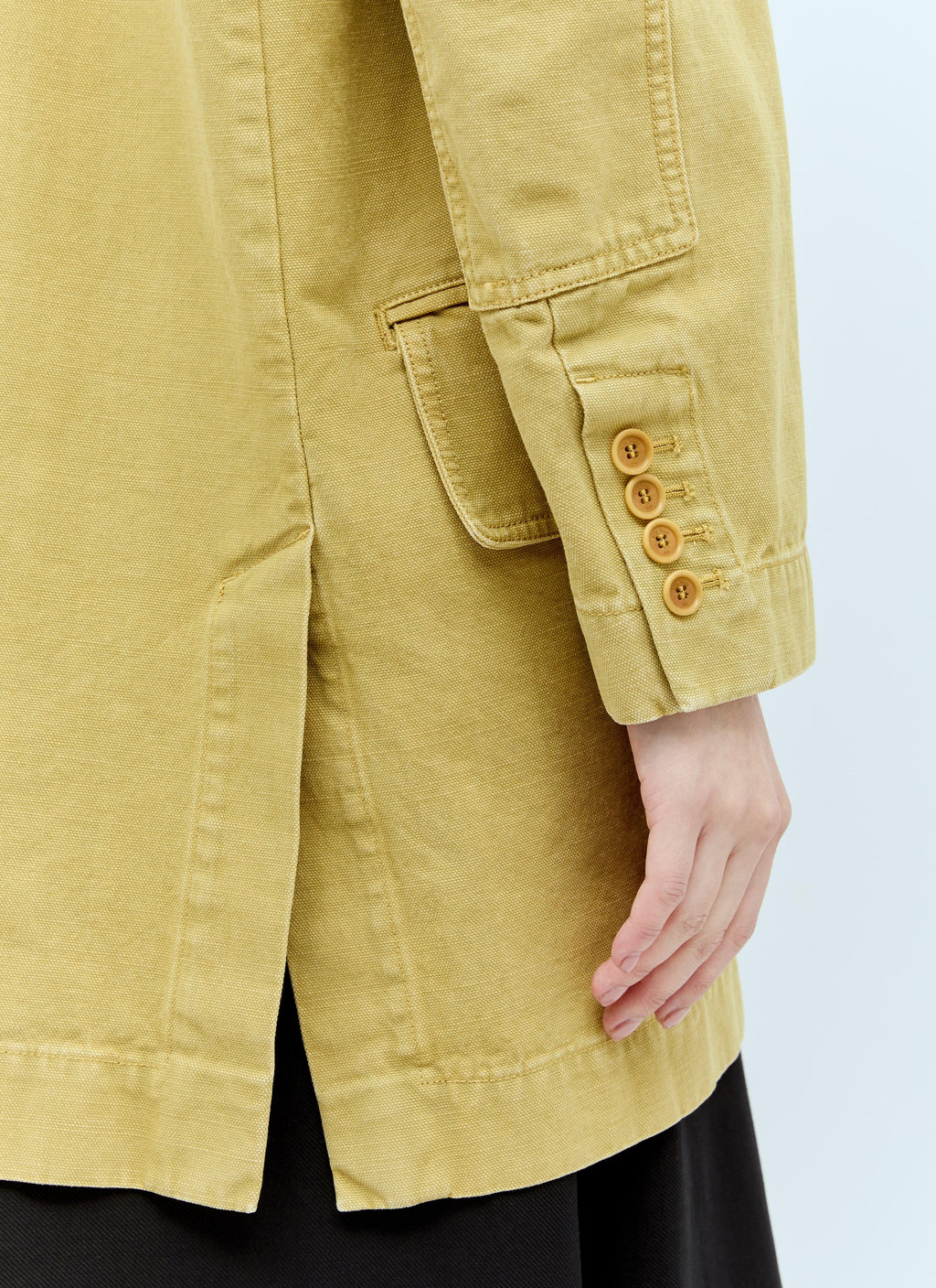Max Mara Women Oversized Canvas Blazer