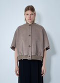 Max Mara Women Cashmere Logo Motif Poncho