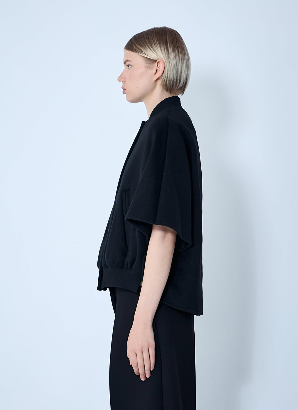 Max Mara Women Cashmere Cropped Sleeve Jacket