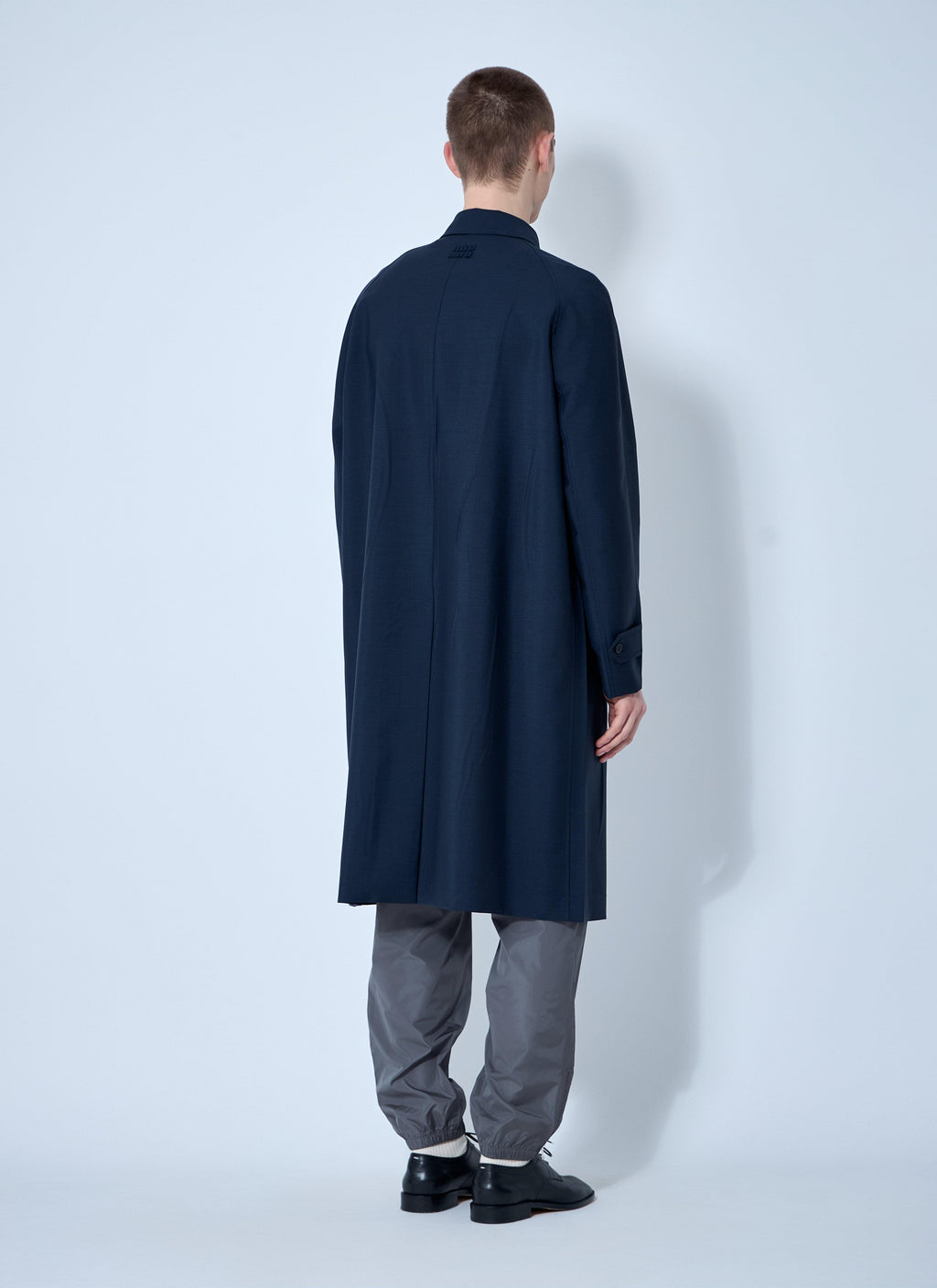 Miu Miu Men Single-Breasted Mohair Coat