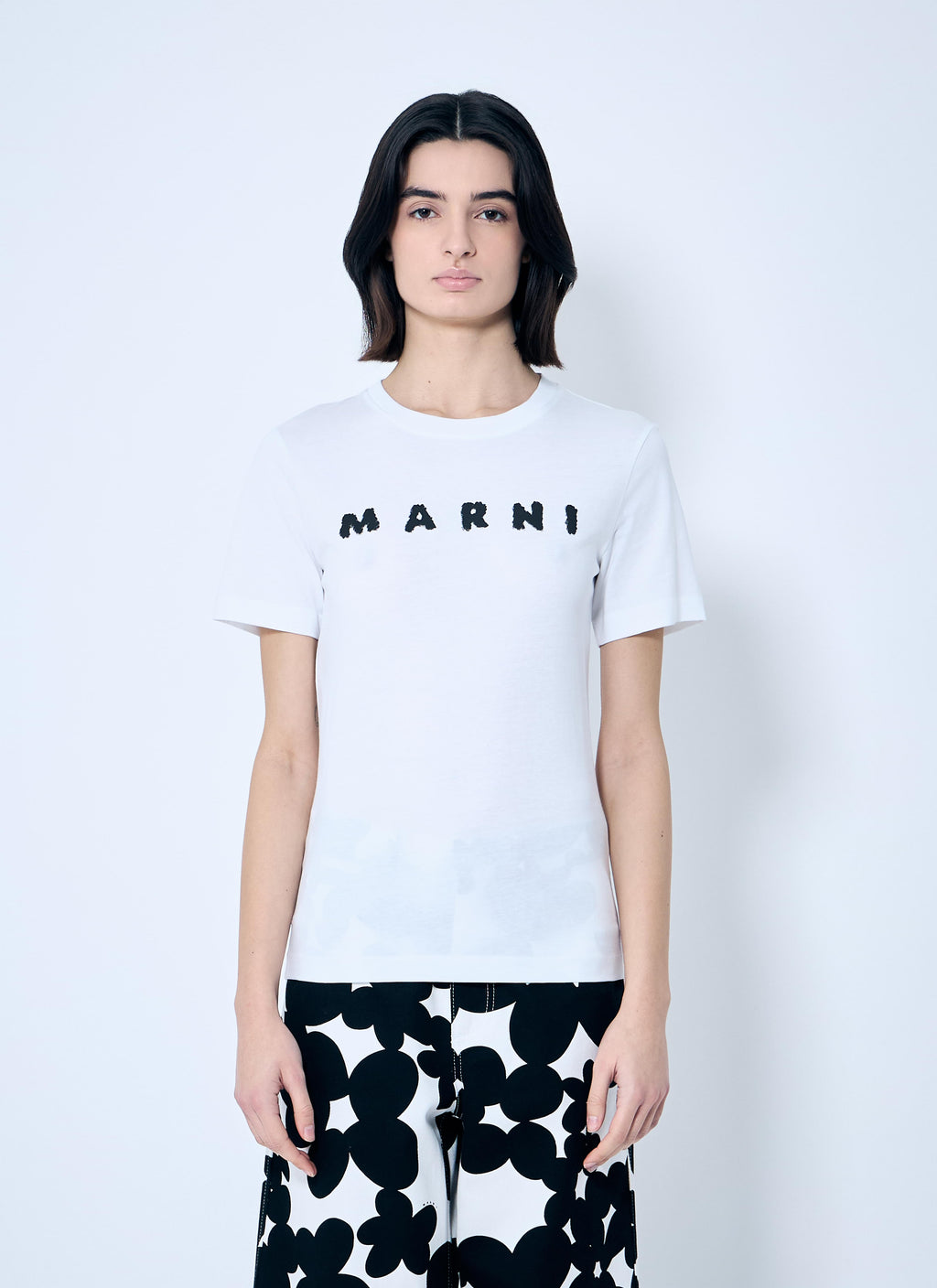 Marni Women Logo Motif T-Shirt
