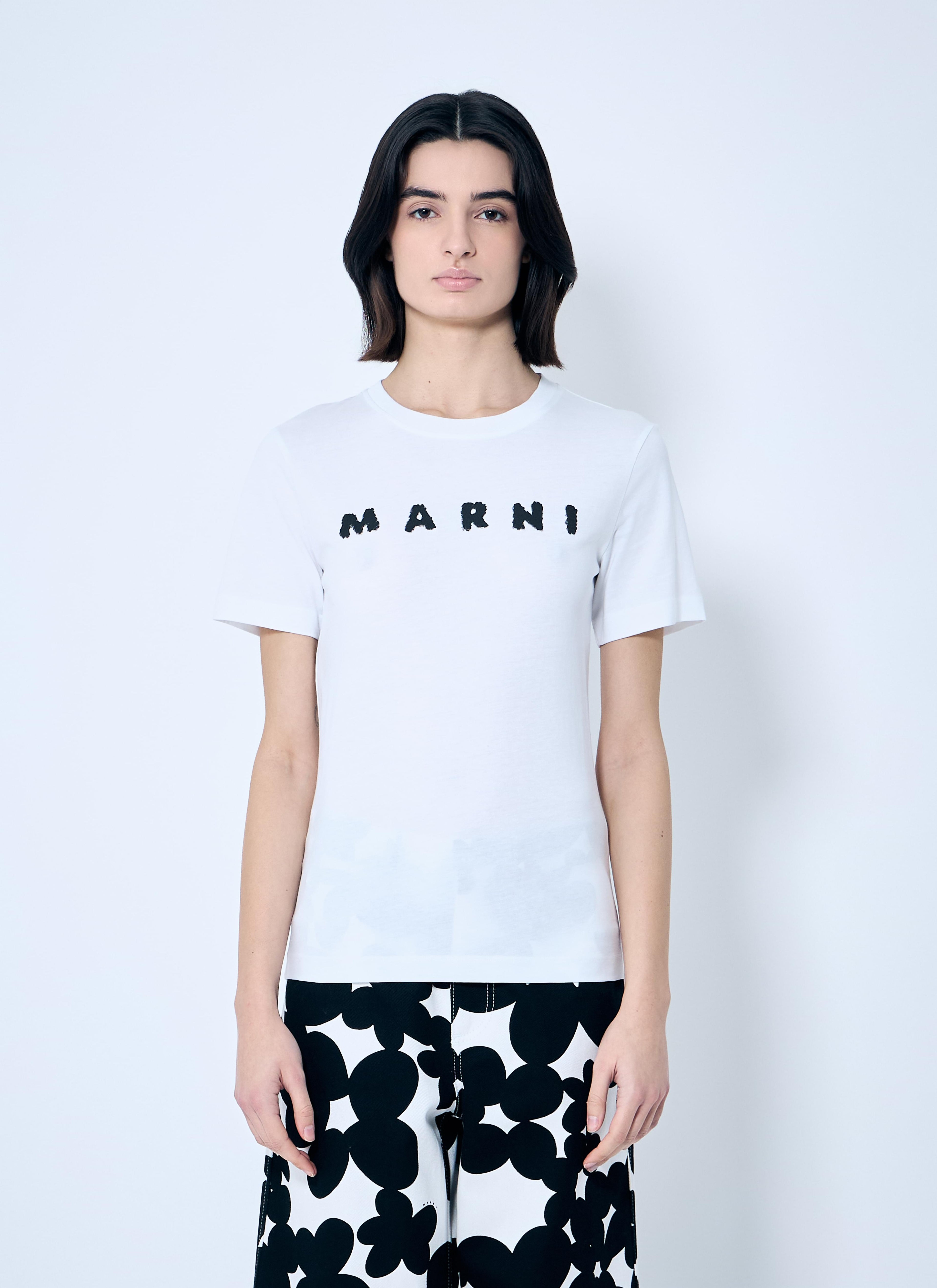 Marni Women Logo Motif T-Shirt