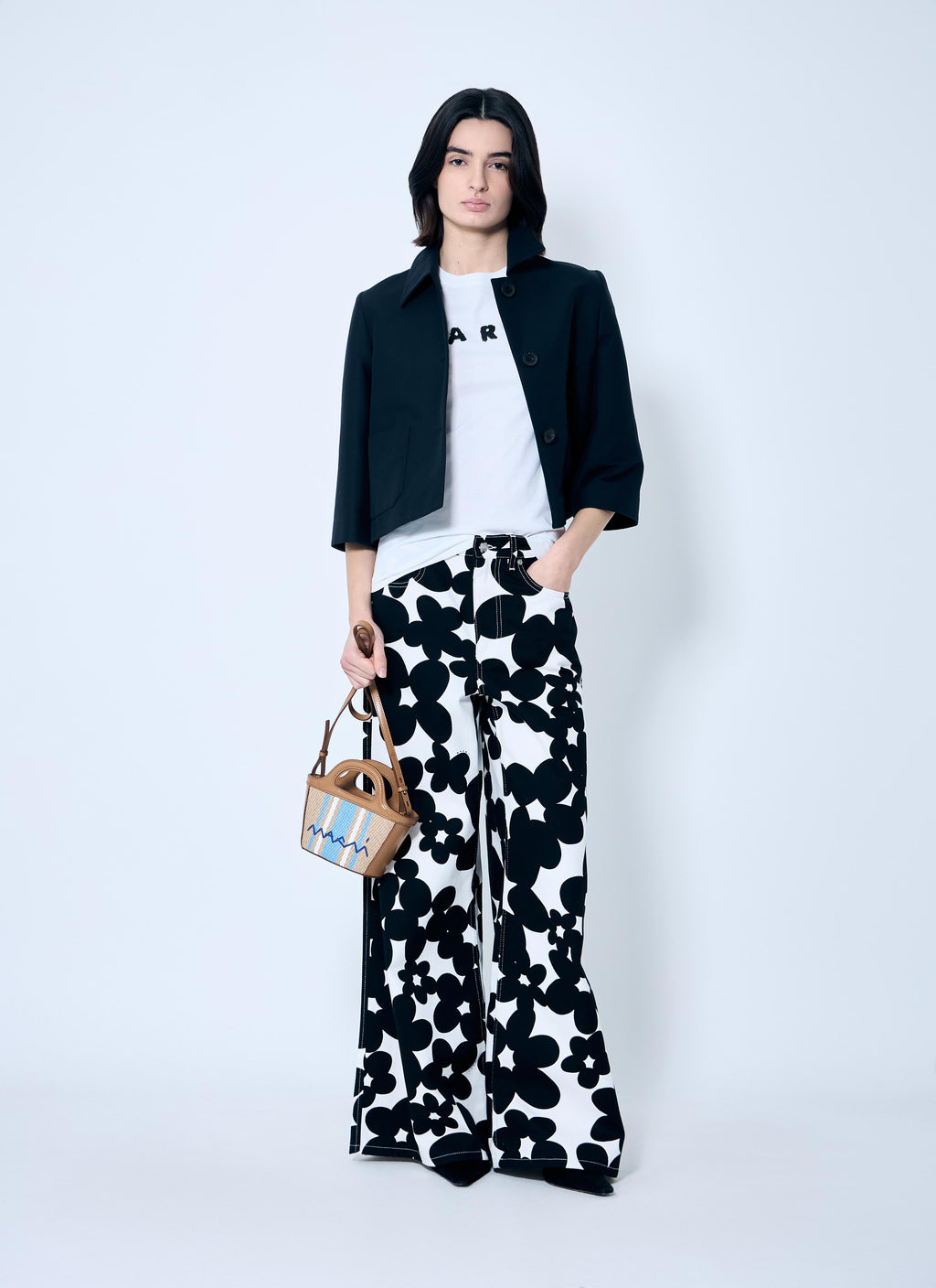 Marni Women Logo Motif T-Shirt