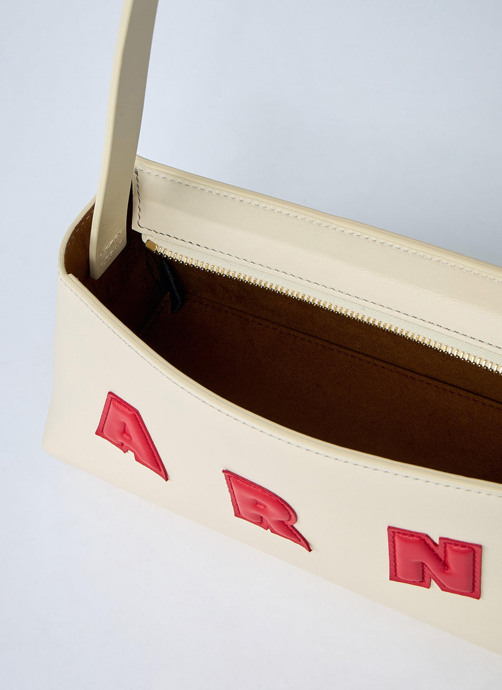 Marni Women Leather Baguette Musuem Shoulder Bag