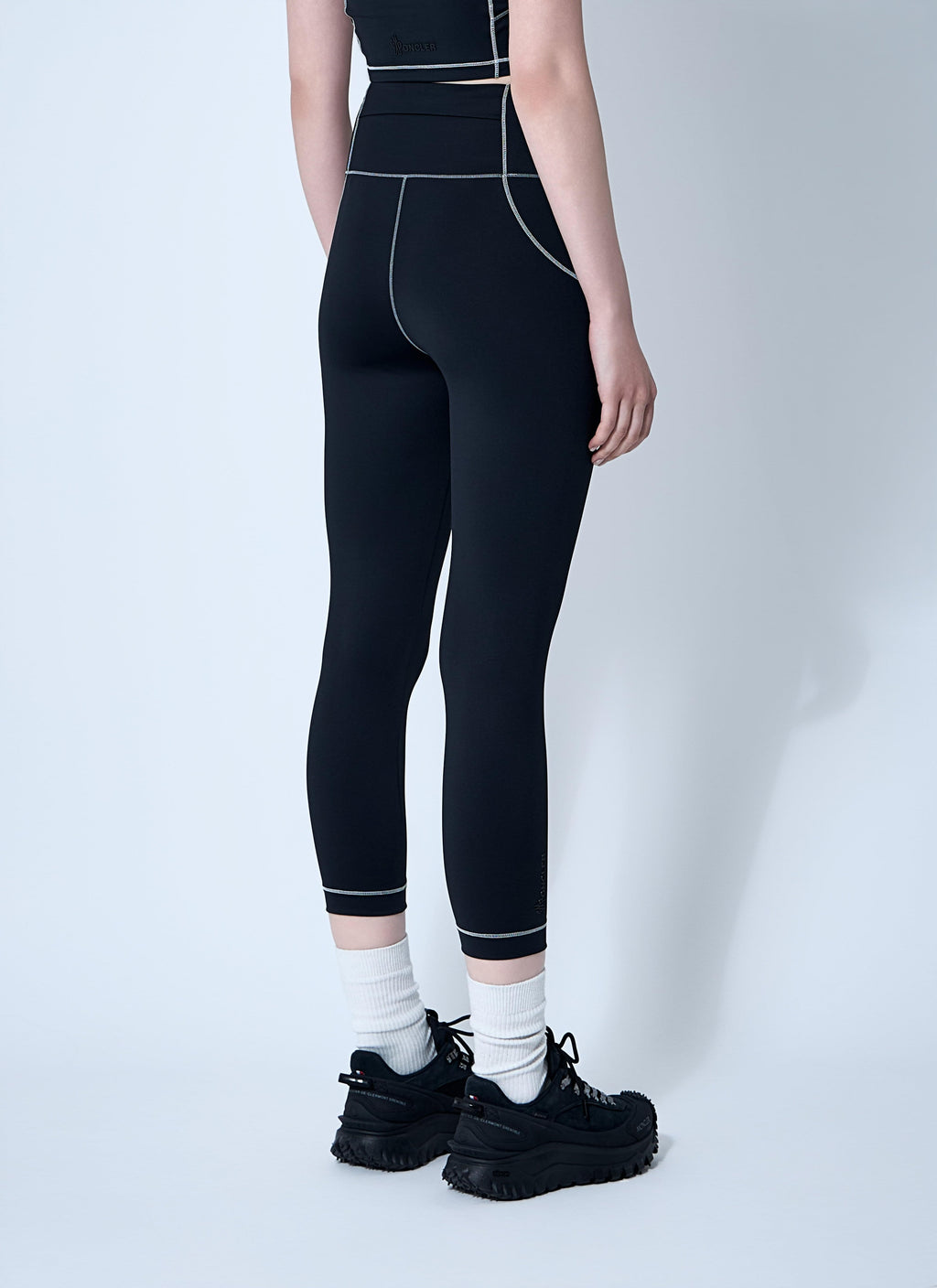 Moncler Grenoble Women Logo Patch Leggings