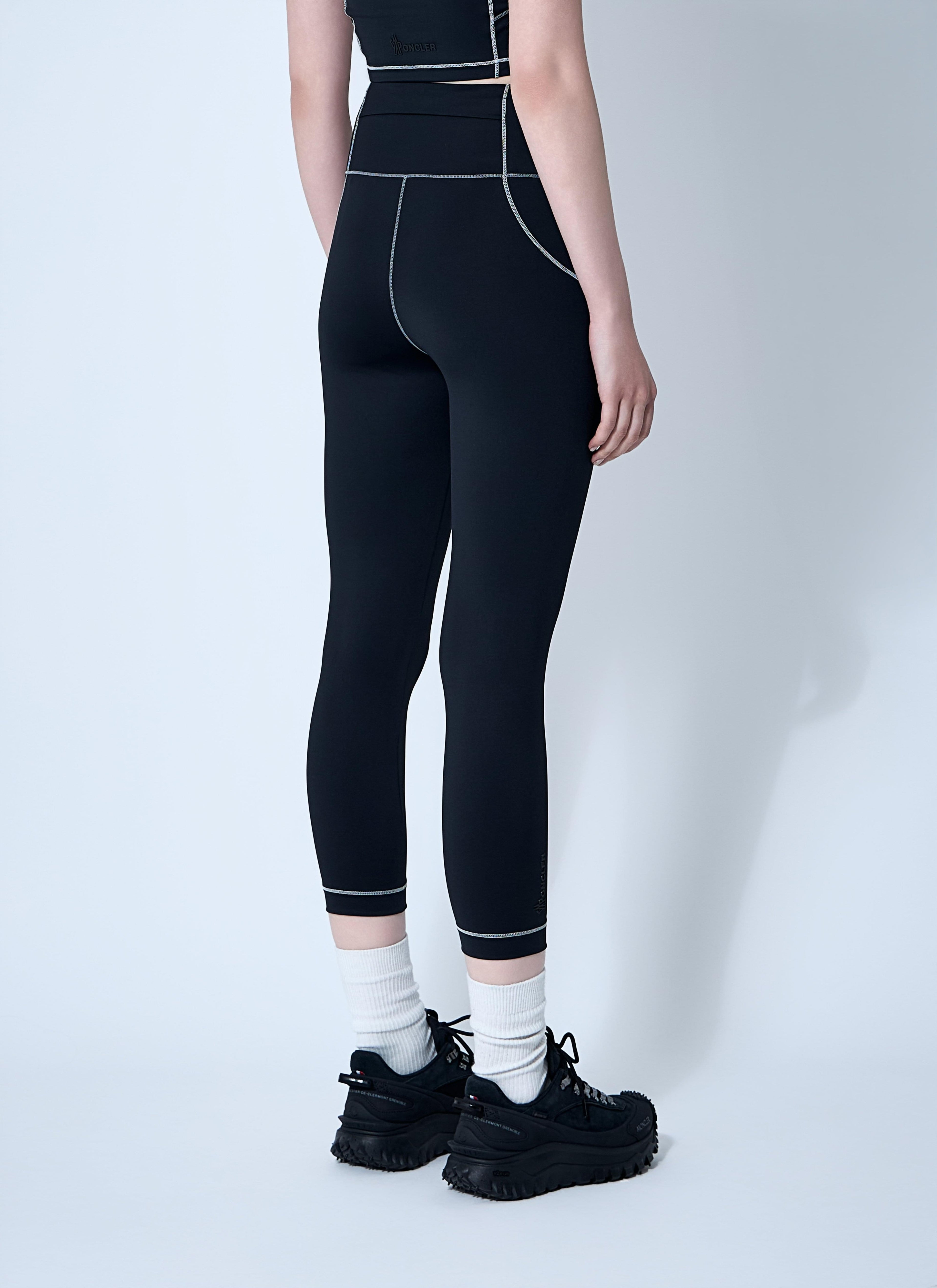 Moncler Grenoble Women Logo Patch Leggings