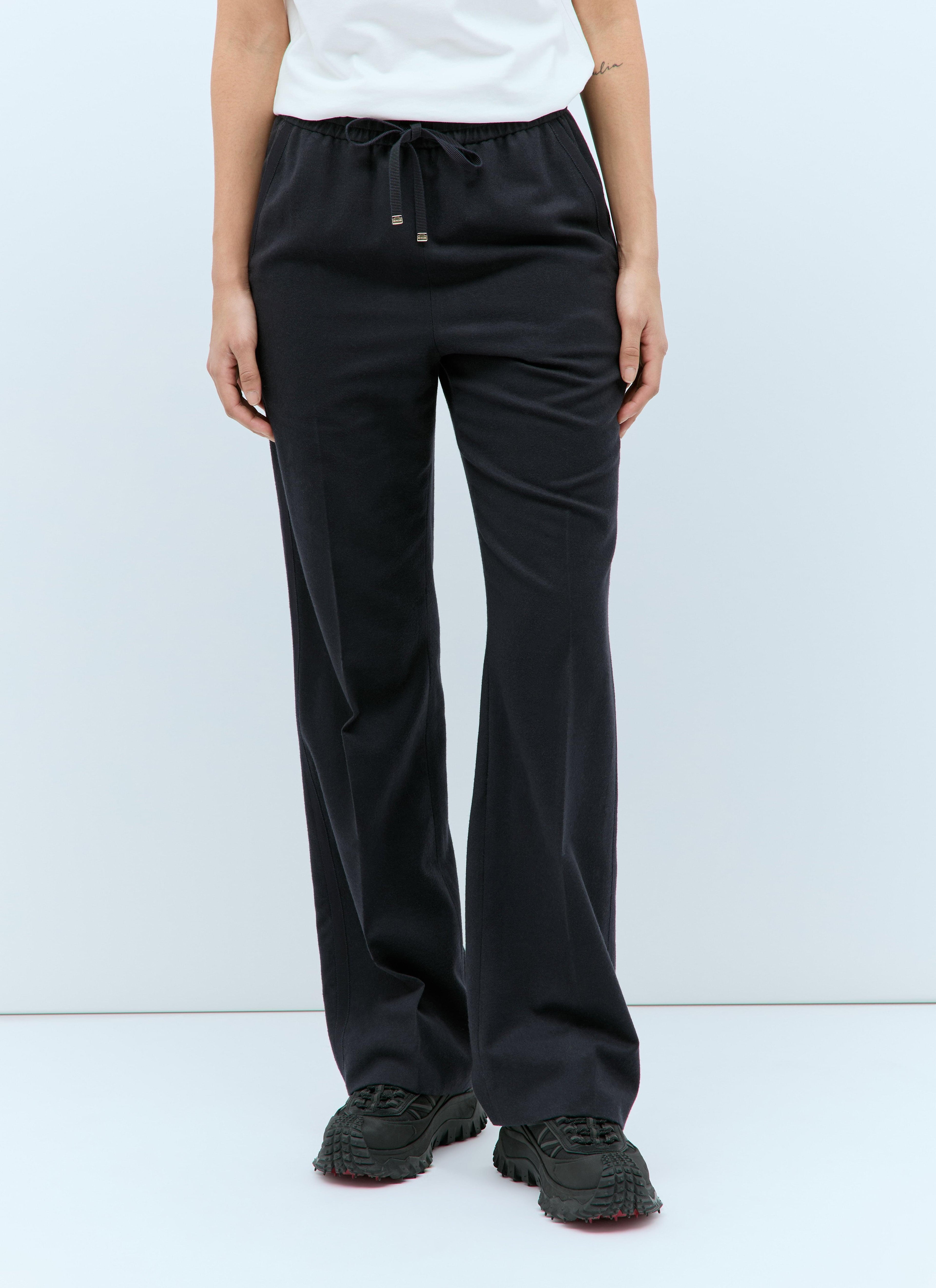Moncler Women Wool-Blend Drawstring Trackpants