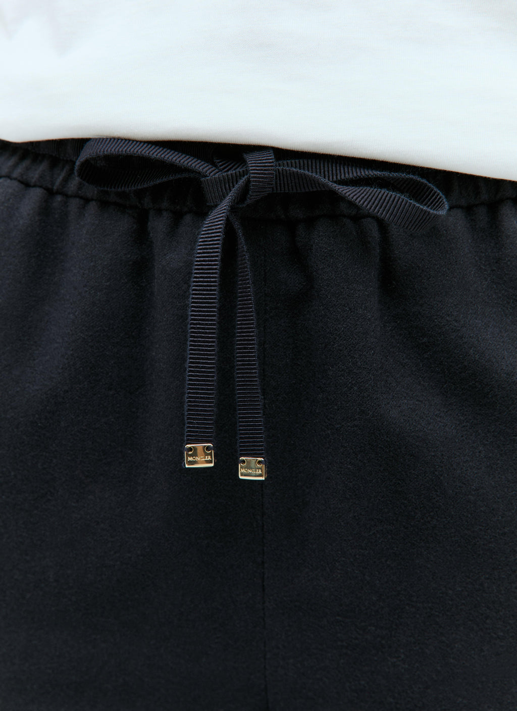 Moncler Women Wool-Blend Drawstring Trackpants