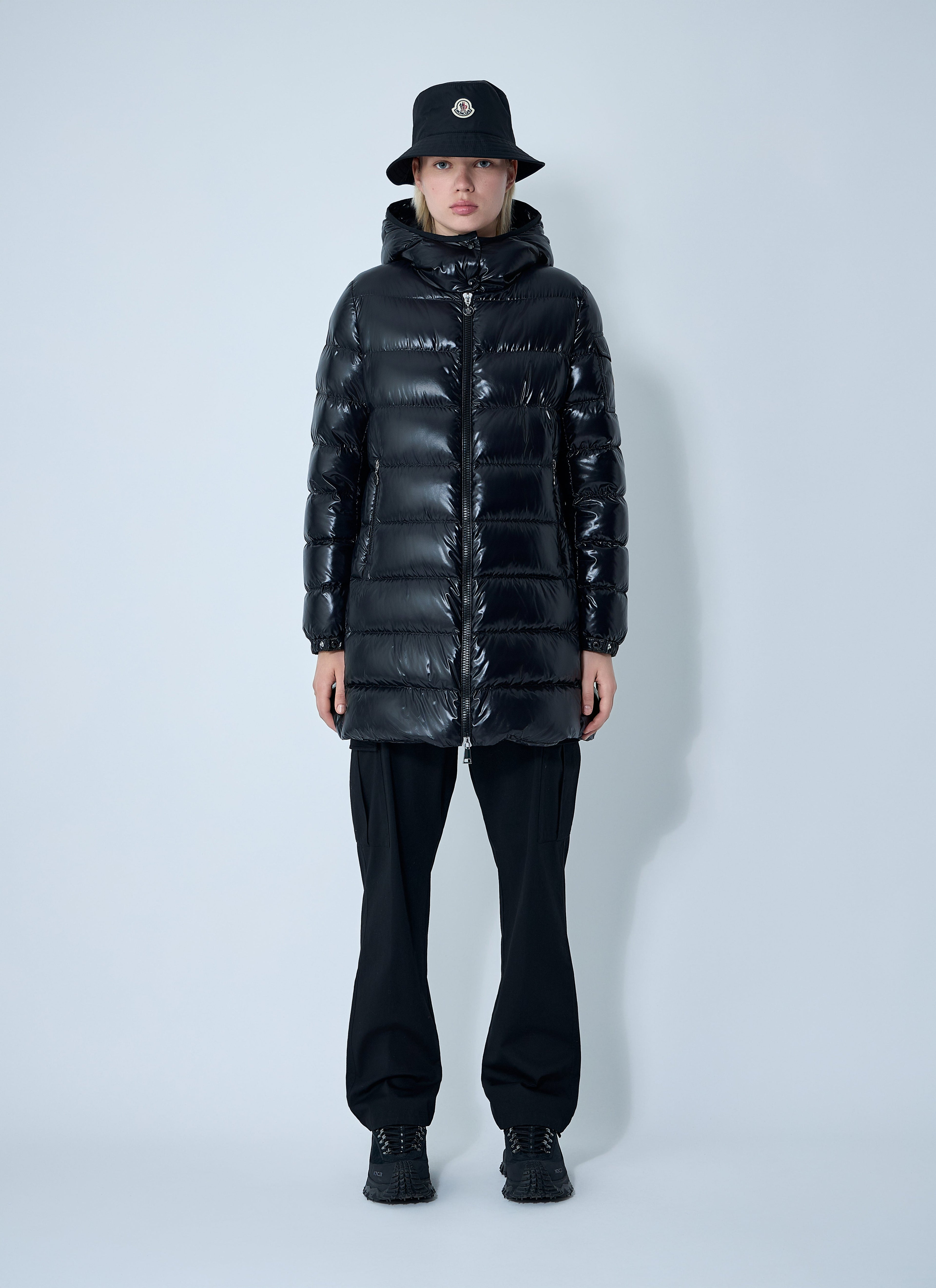 Moncler Women Courcelles Long Down Coat