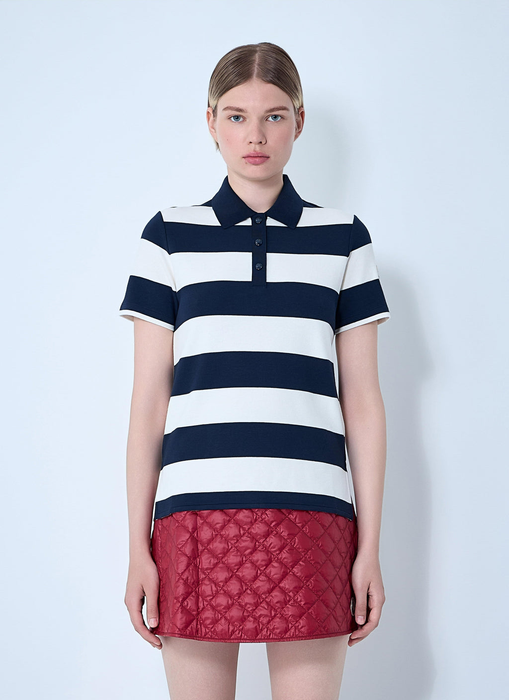 Moncler Women Striped Polo Shirt