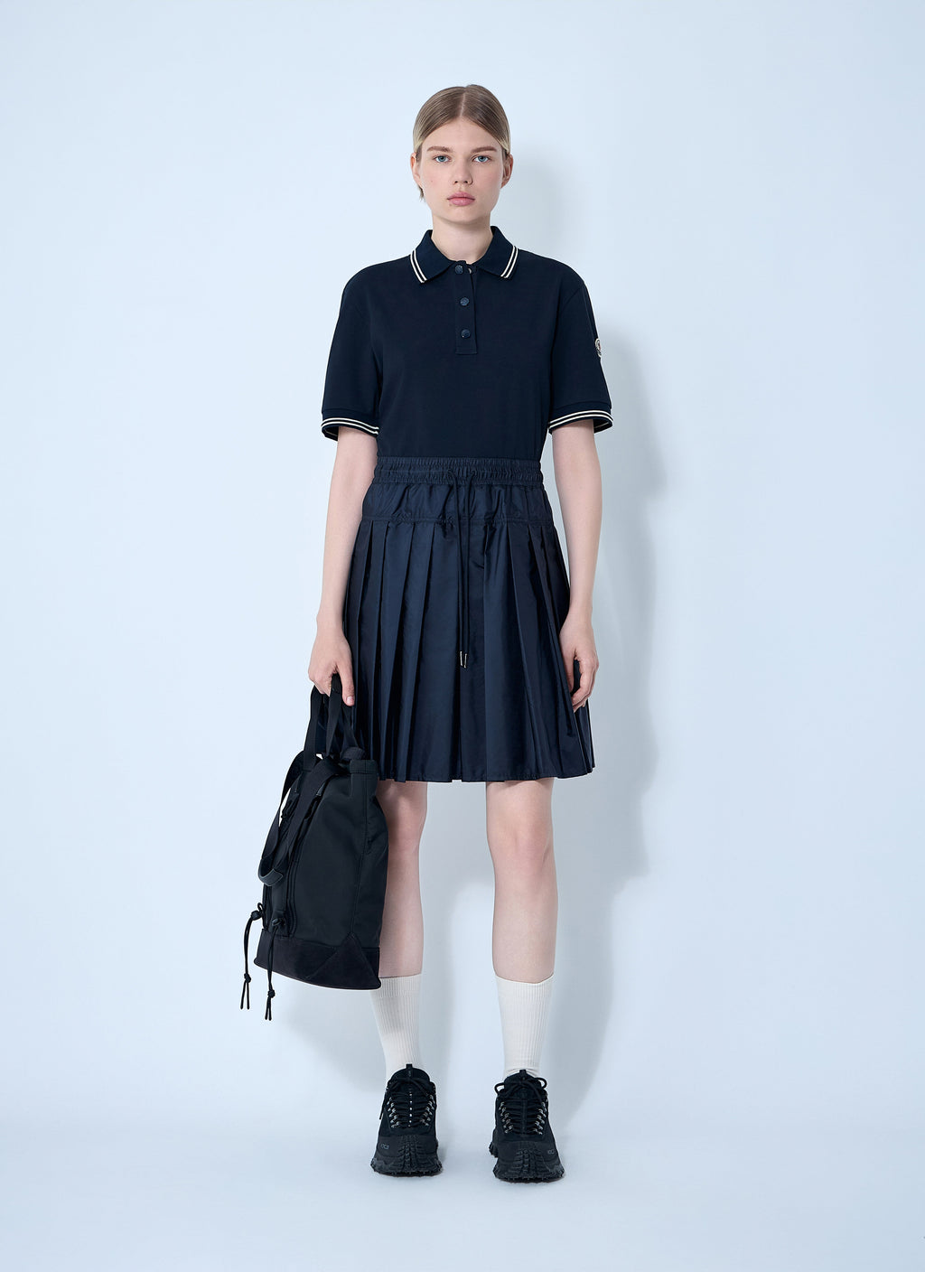Moncler Women Piquet Polo Shirt Dress