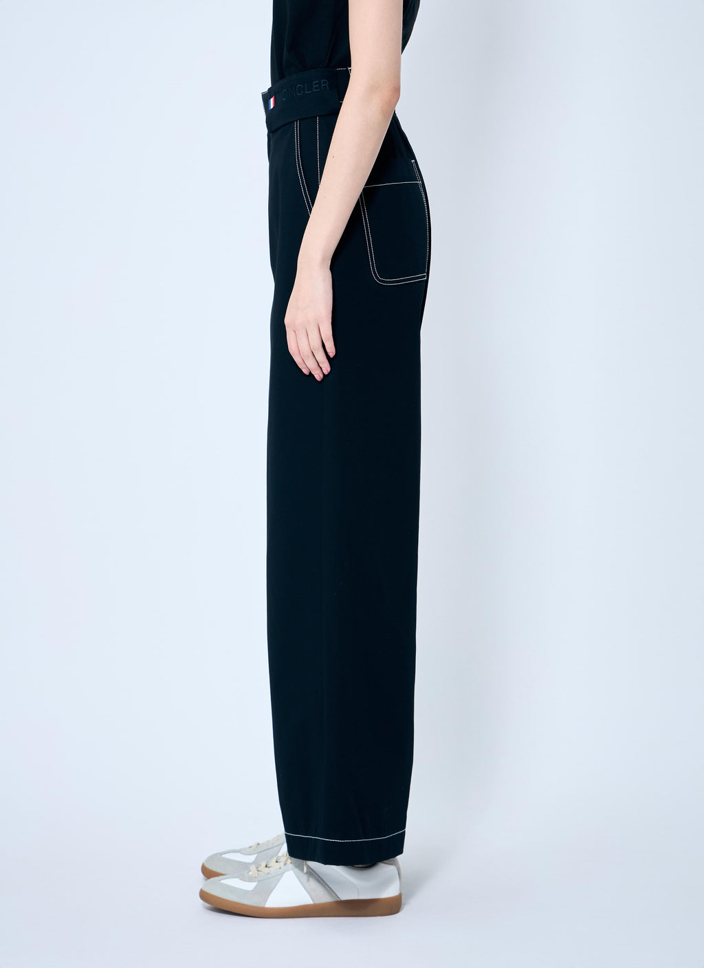 8 Moncler Palm Angels Women Wide-Leg Pants