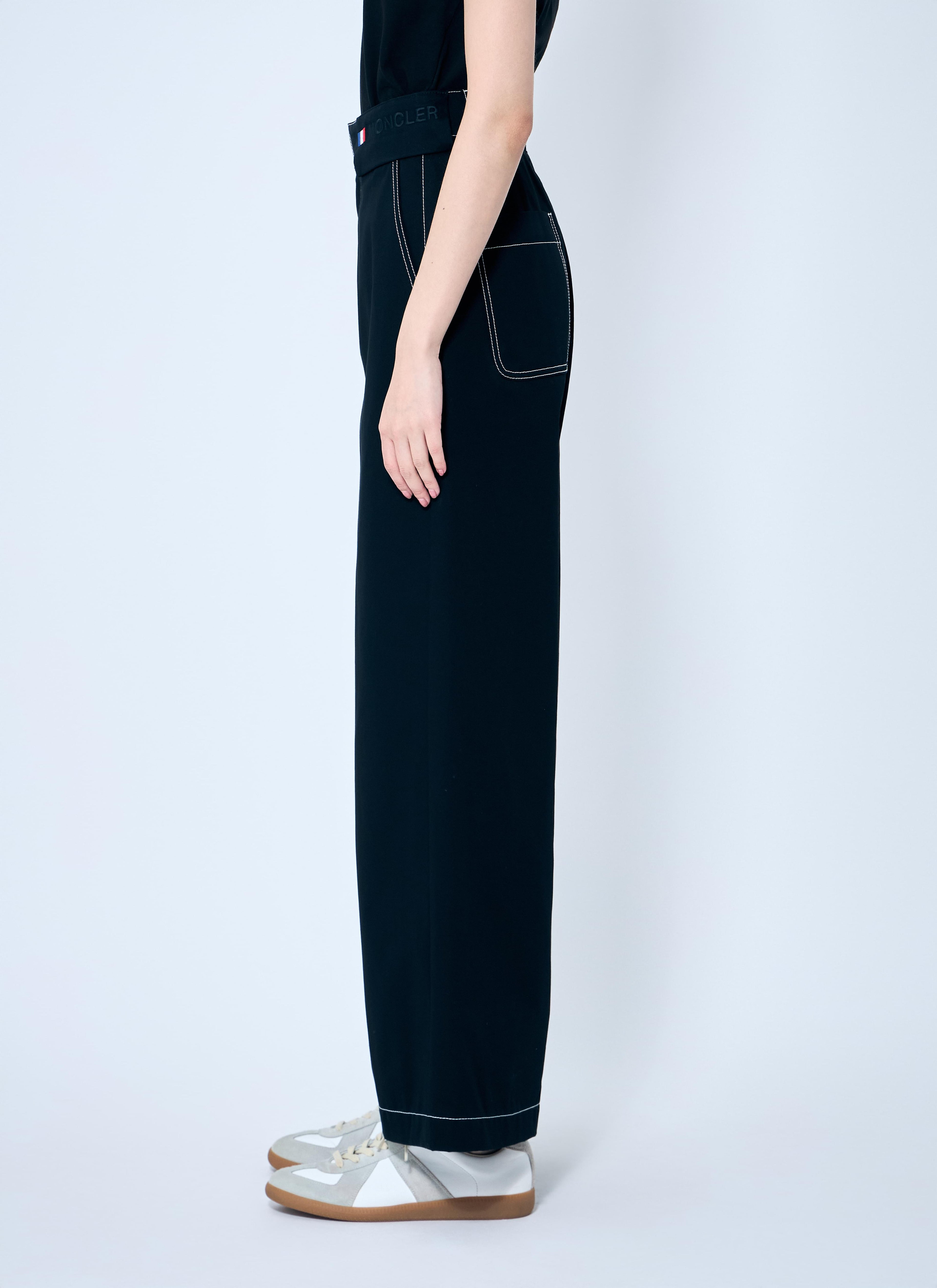 8 Moncler Palm Angels Women Wide-Leg Pants