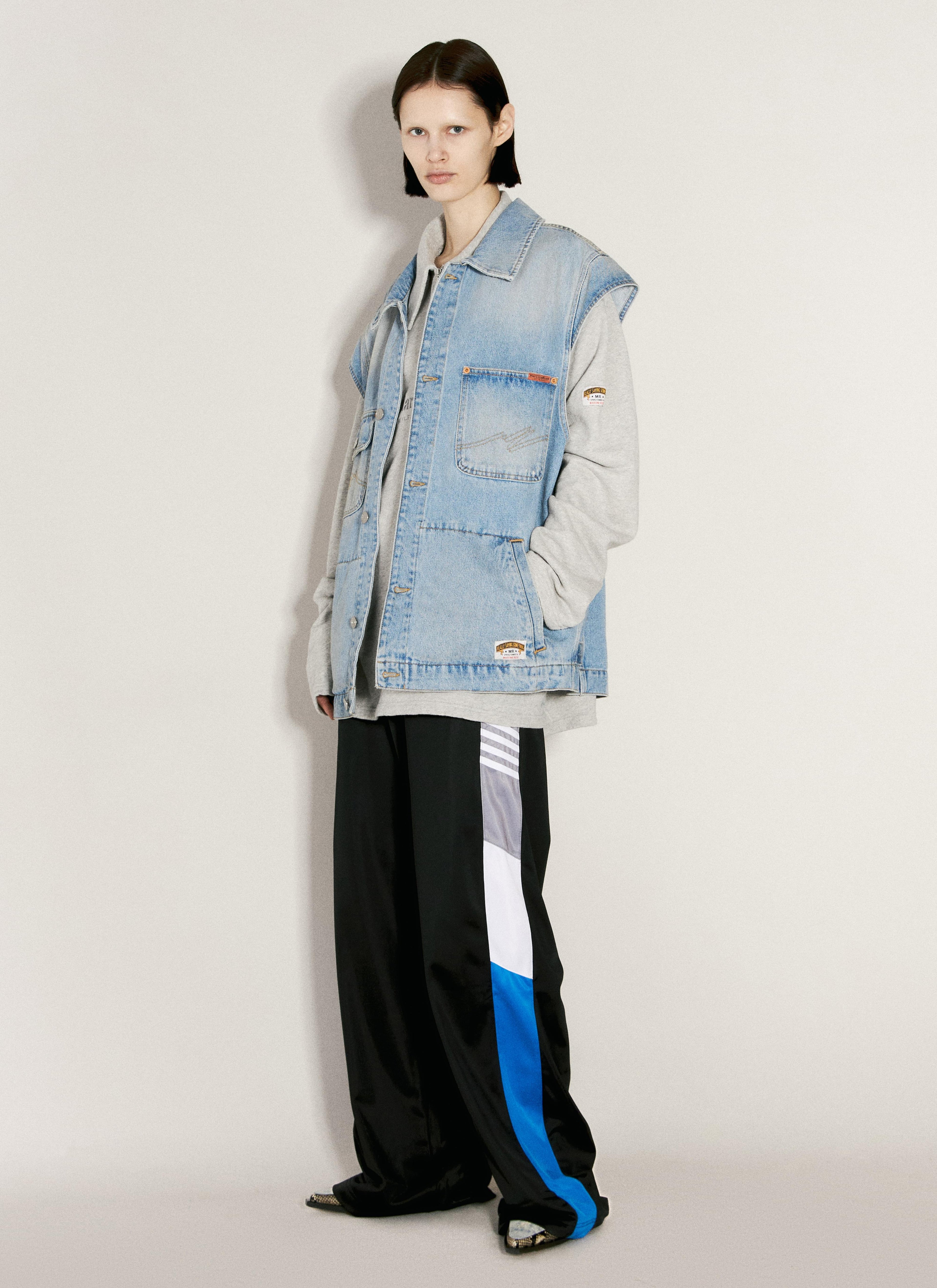 Martine Rose Women Denim Gilet
