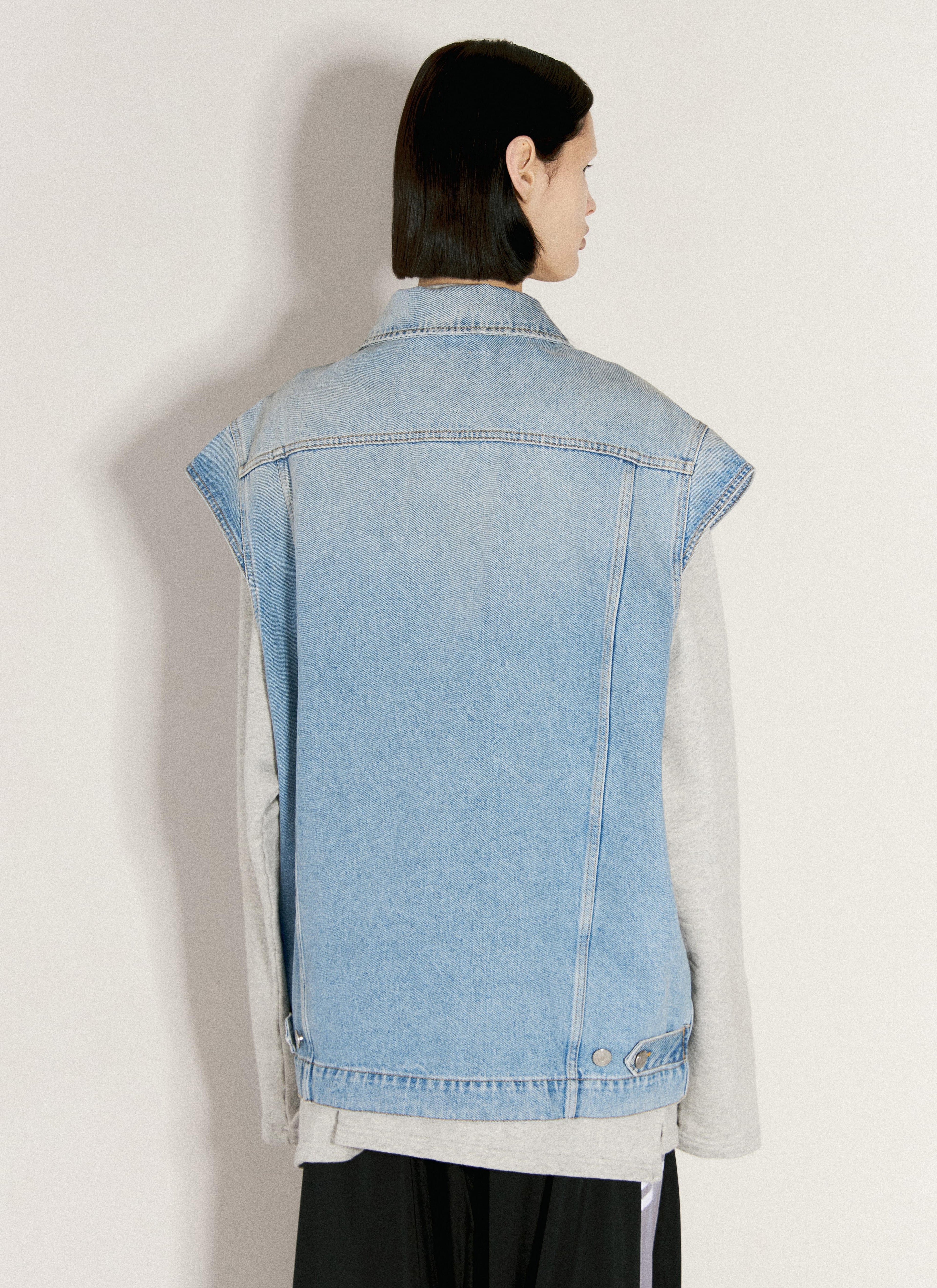 Martine Rose Women Denim Gilet