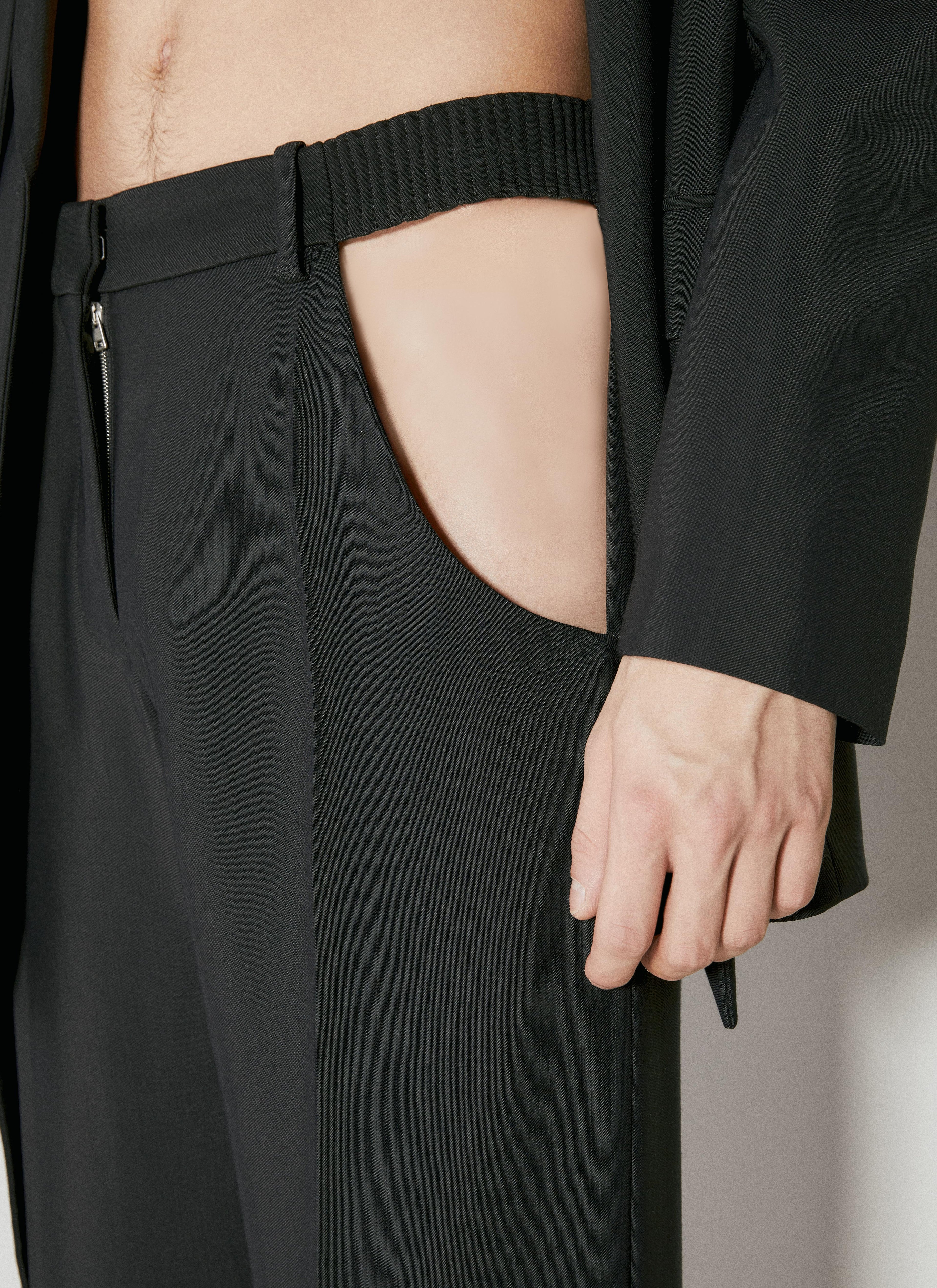 Mugler Women Cut-Out Tailored Pants