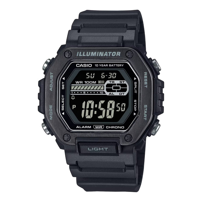 Casio Men's Black Illuminator Digital Sport Watch - MWD-110HB-1BV