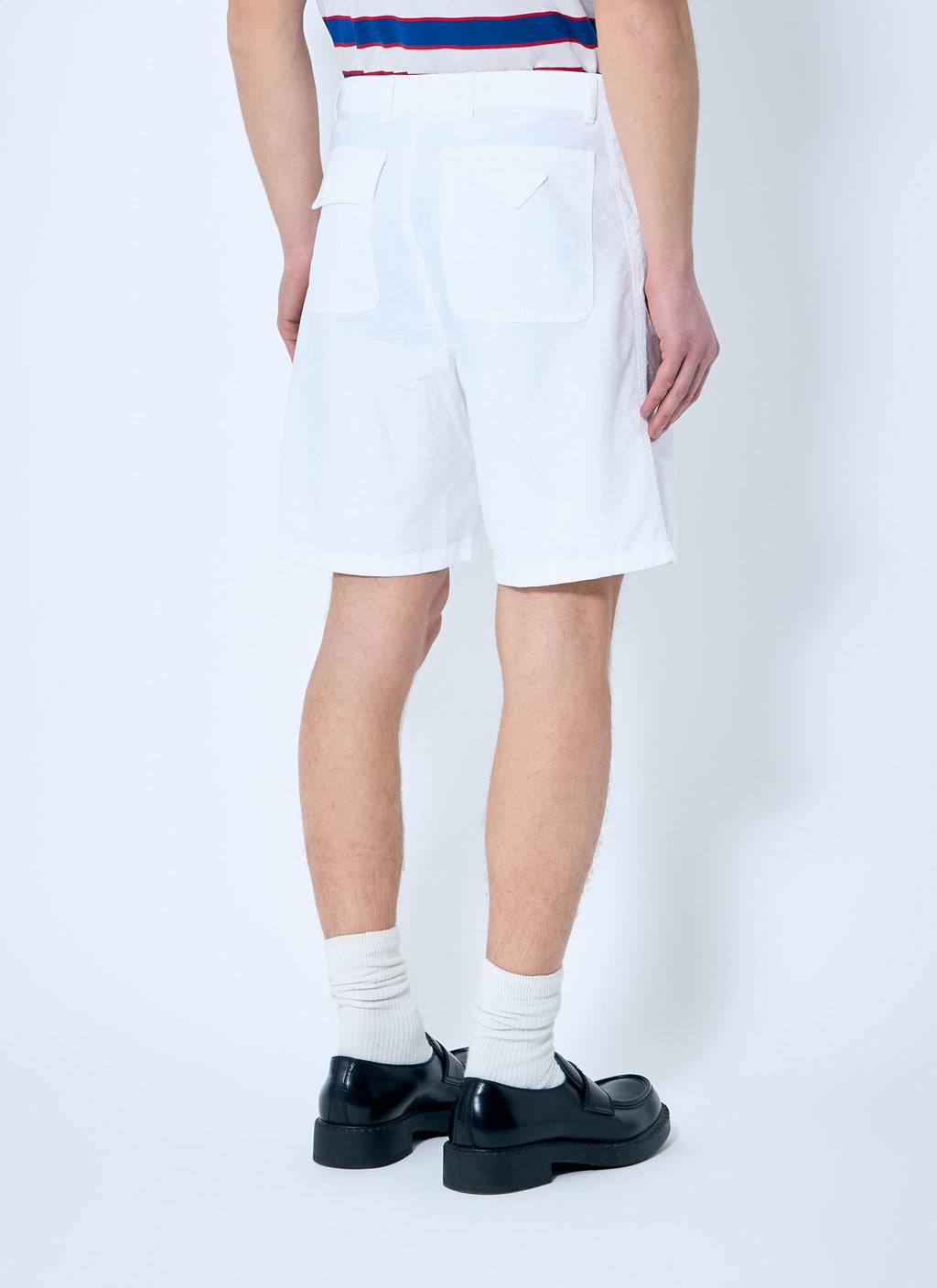 Prada Men Oxford Shorts