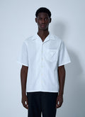 Prada Men Logo Motif Shirt