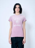 Prada Women Logo Print T-Shirt