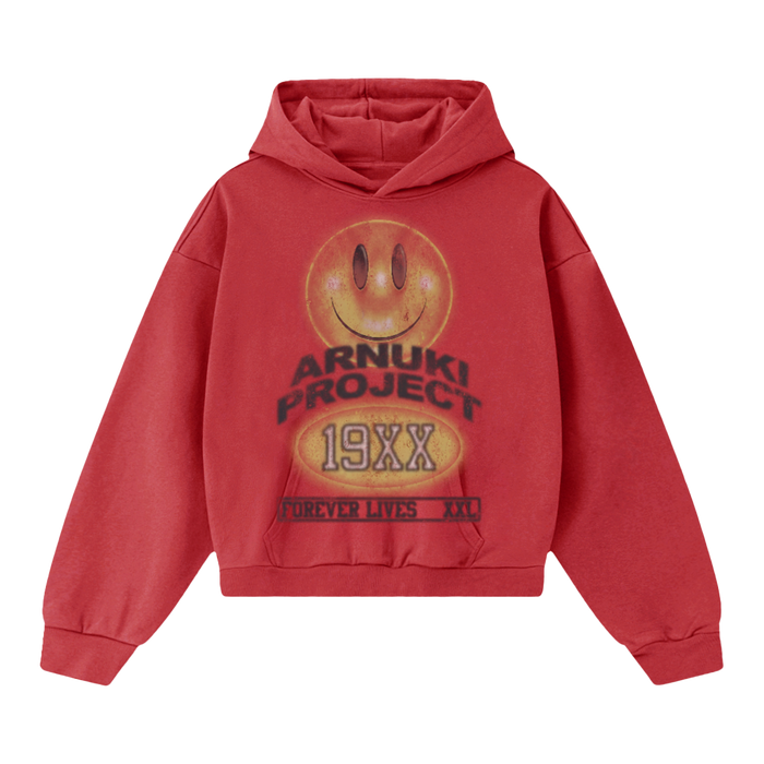 Arnuki Red Smile Streetwear Hoodie
