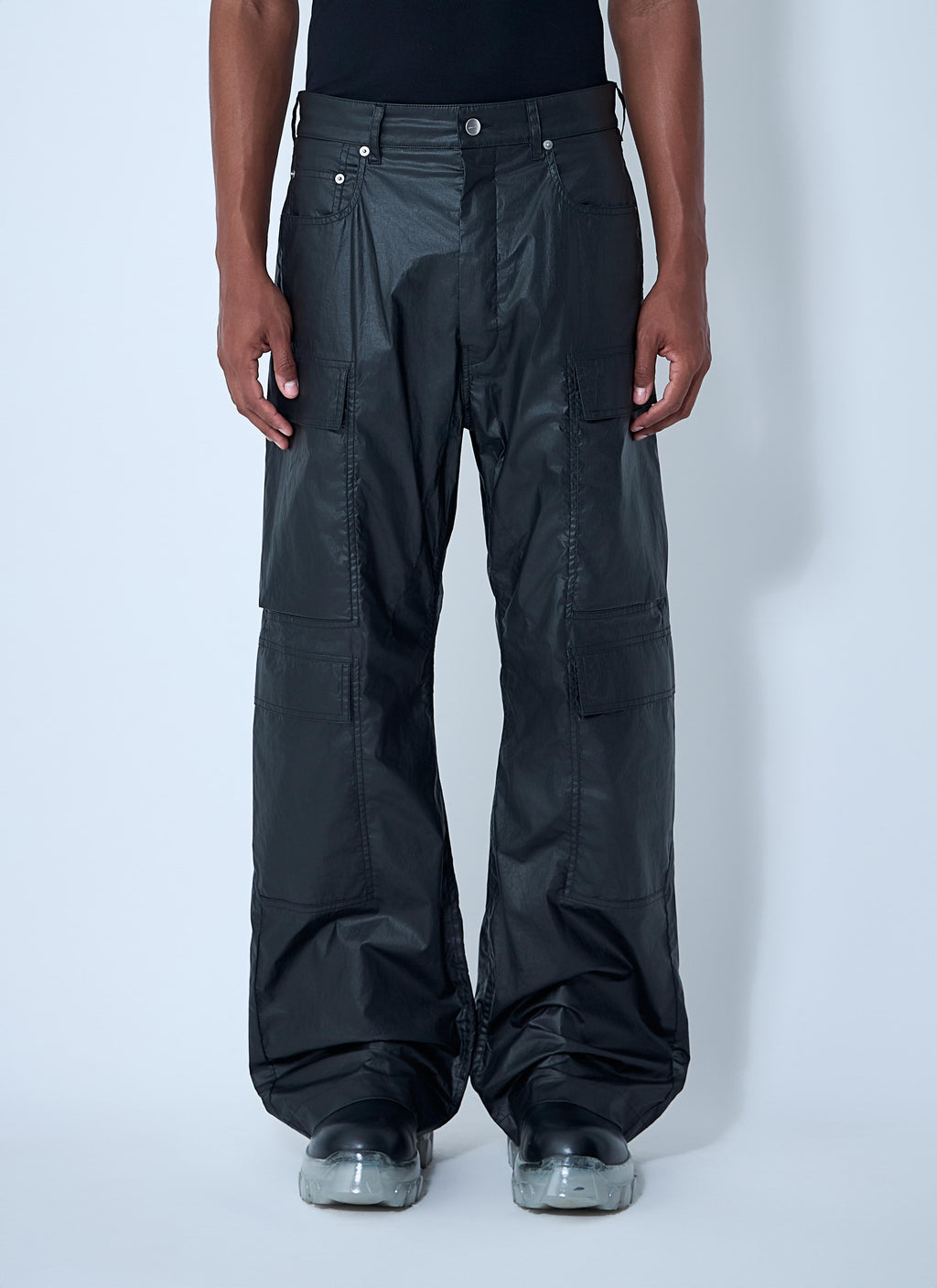 Rick Owens Men Double Cargo Jeans