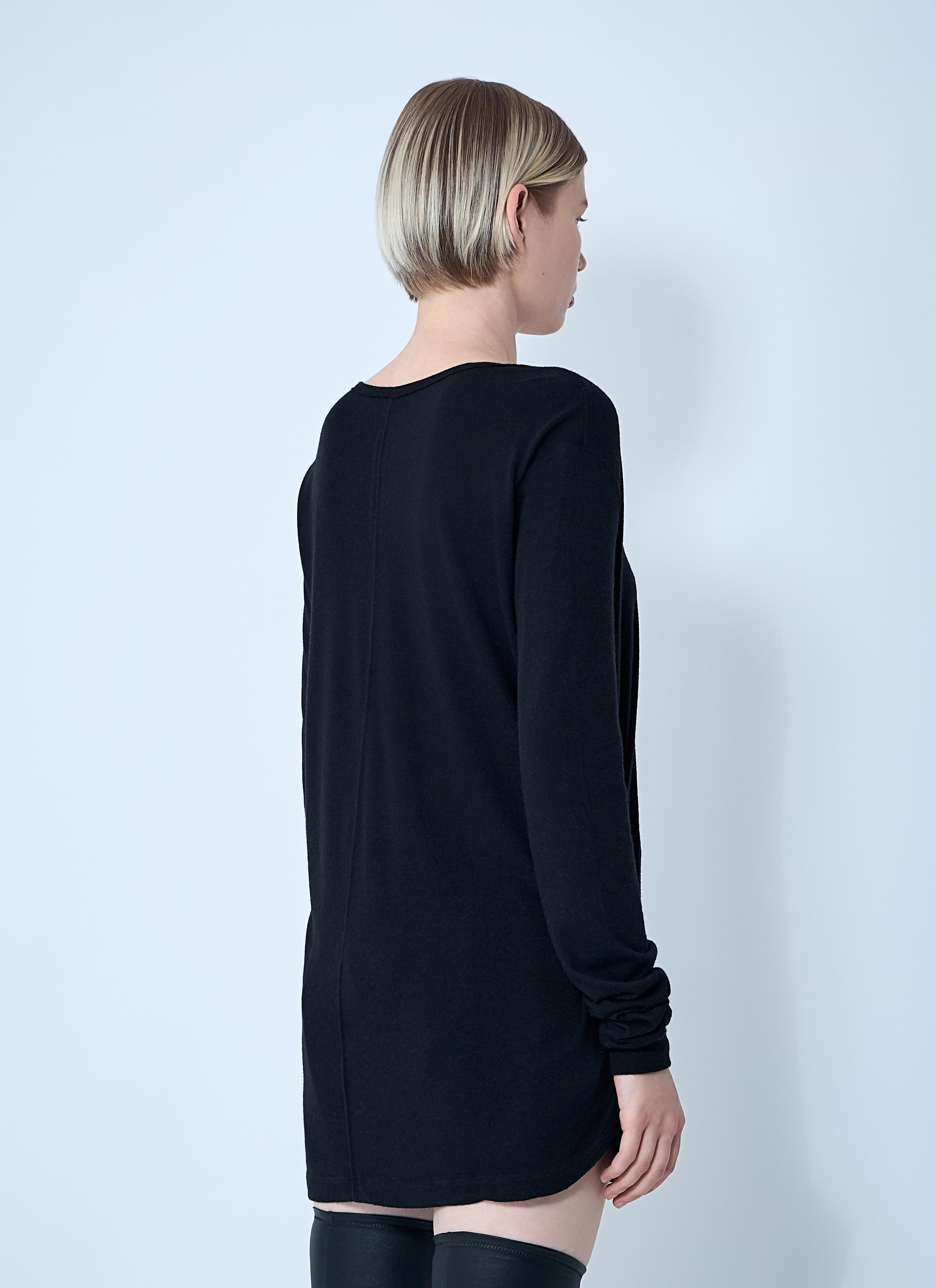 Rick Owens Women Hiked Long Sleeve Top