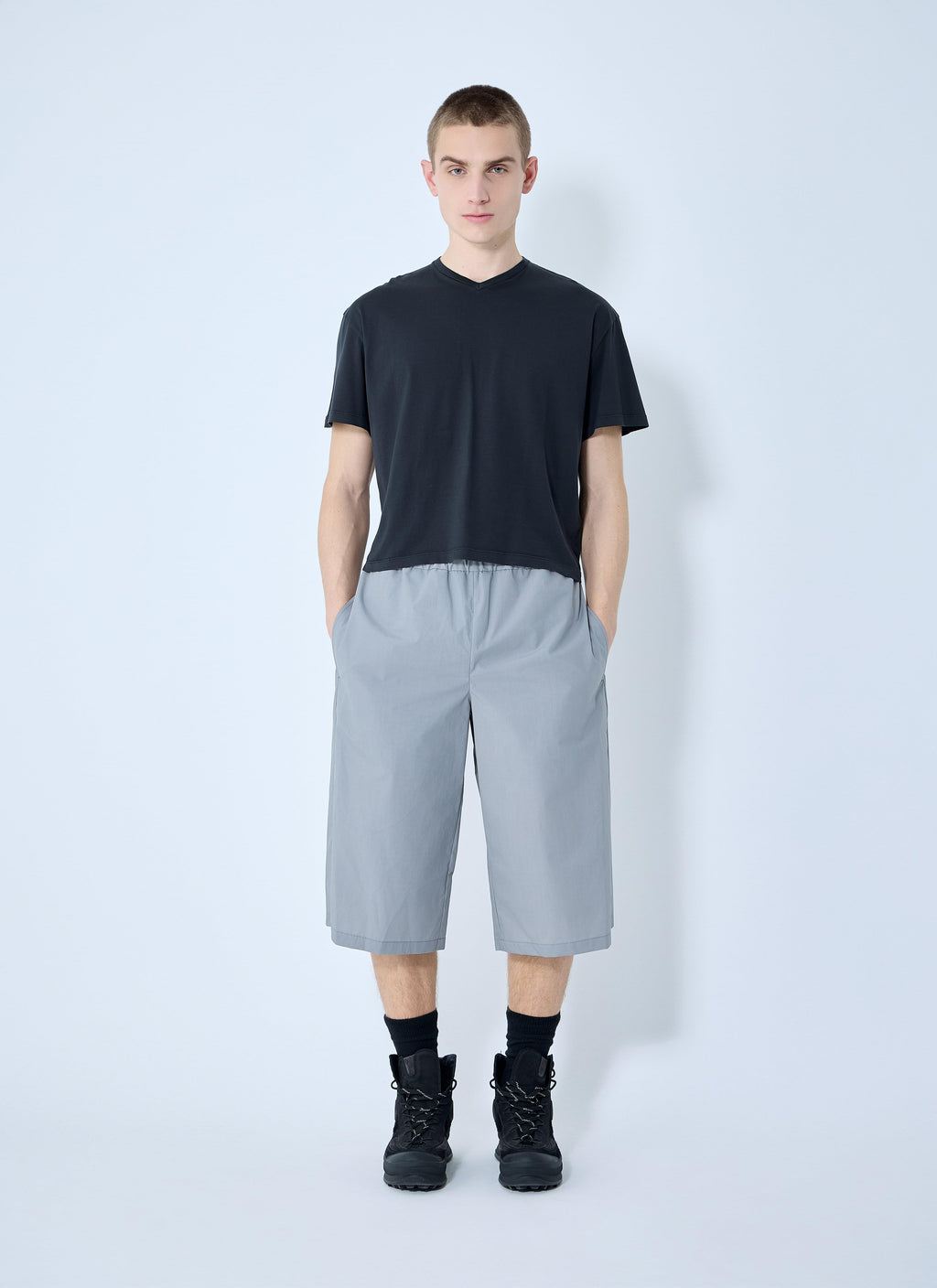 Rier Men Poplin Bermuda Shorts