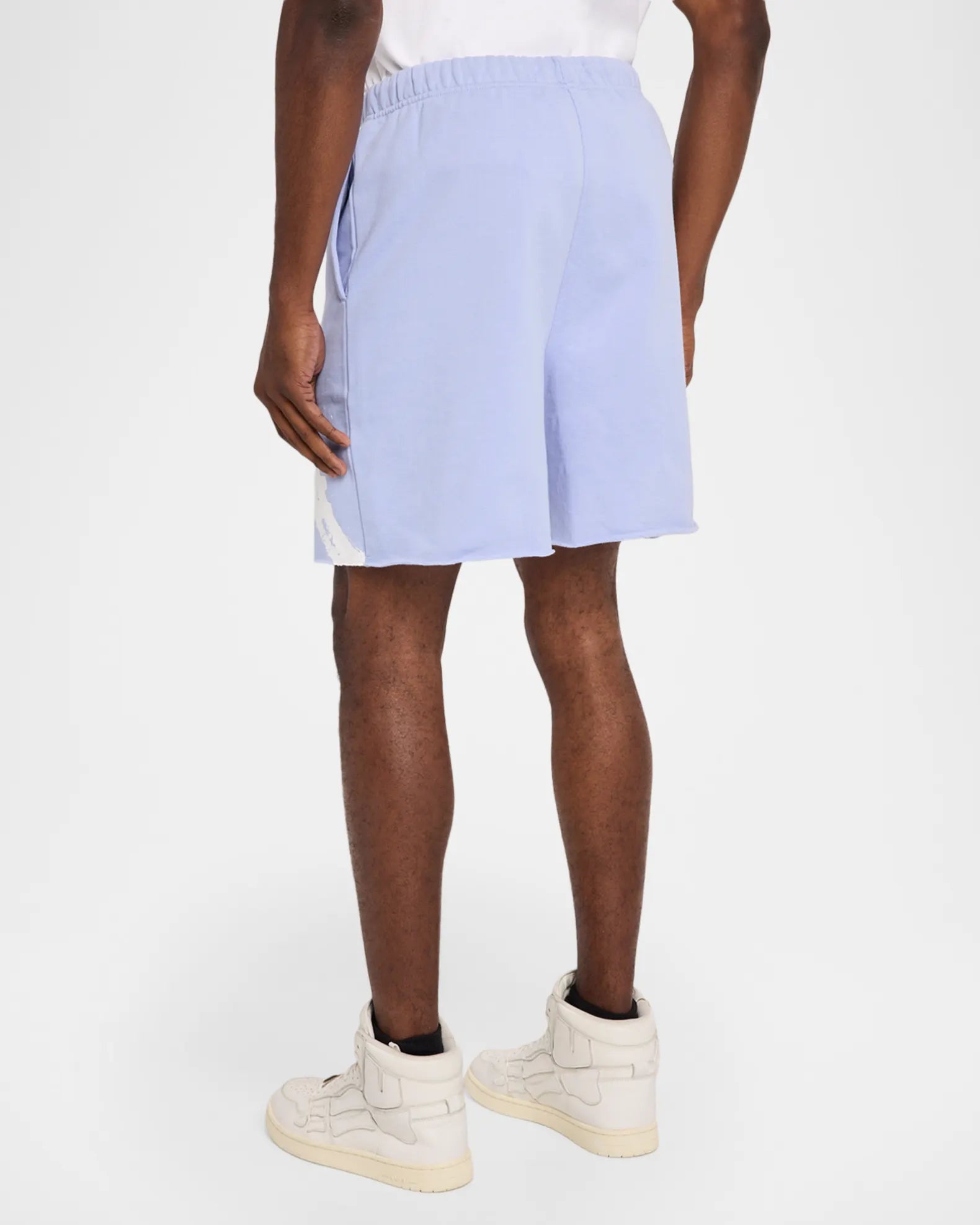 PURPLE Shorts Graphic Logo Pastel