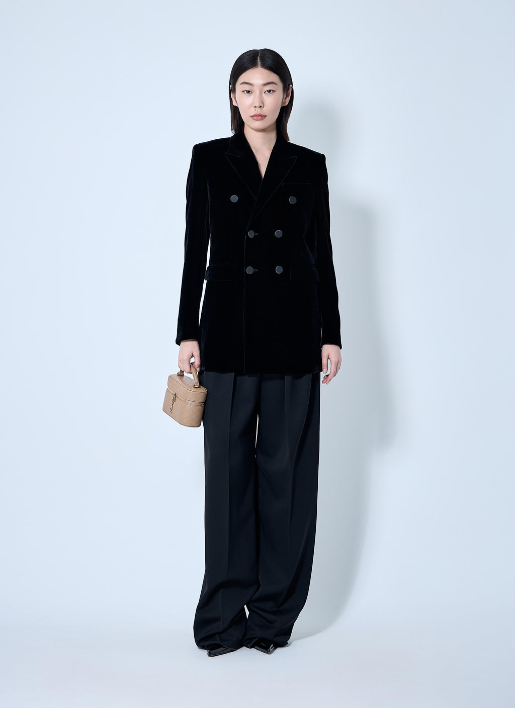 Saint Laurent Women Velvet Blazer