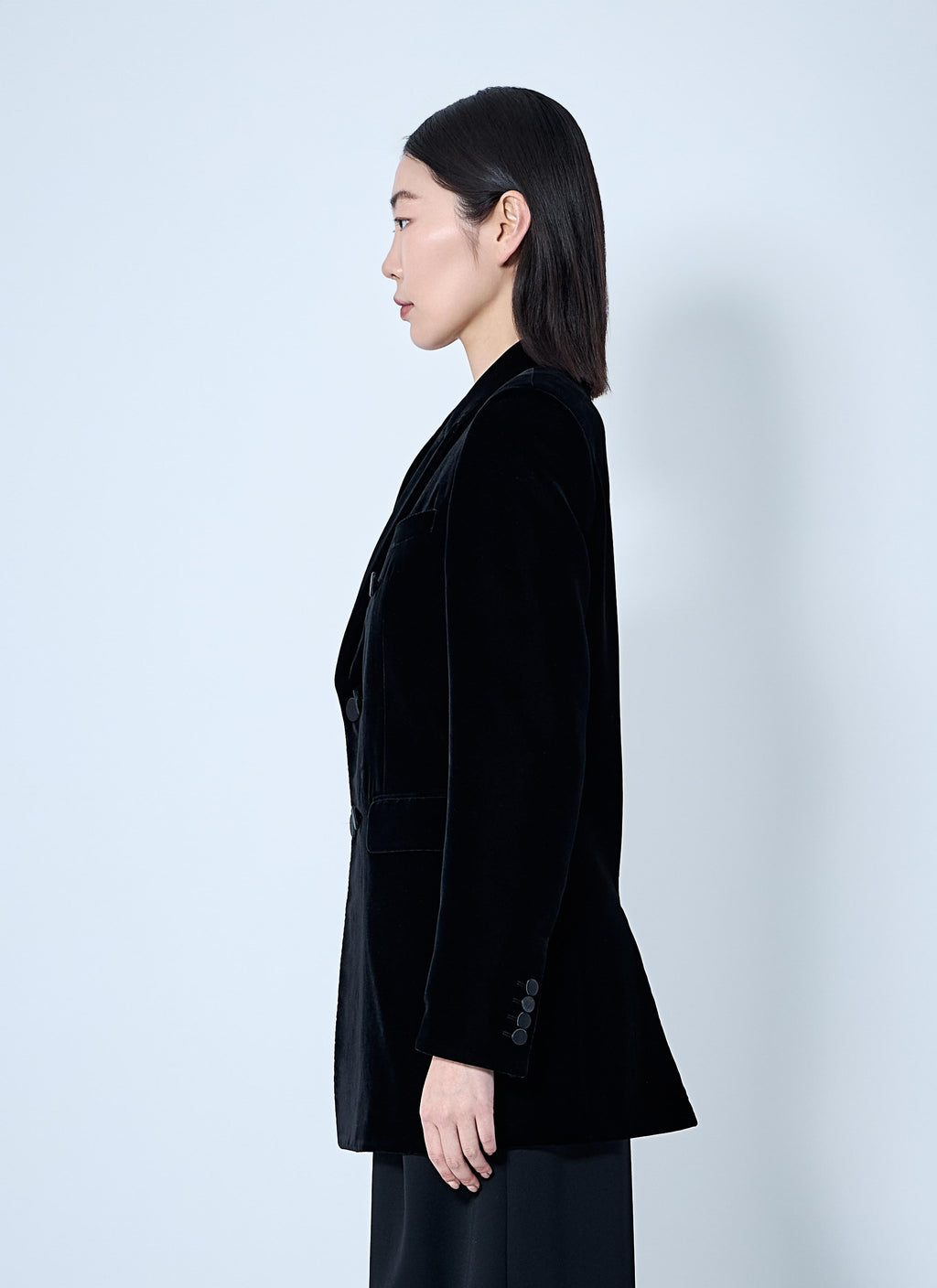 Saint Laurent Women Velvet Blazer