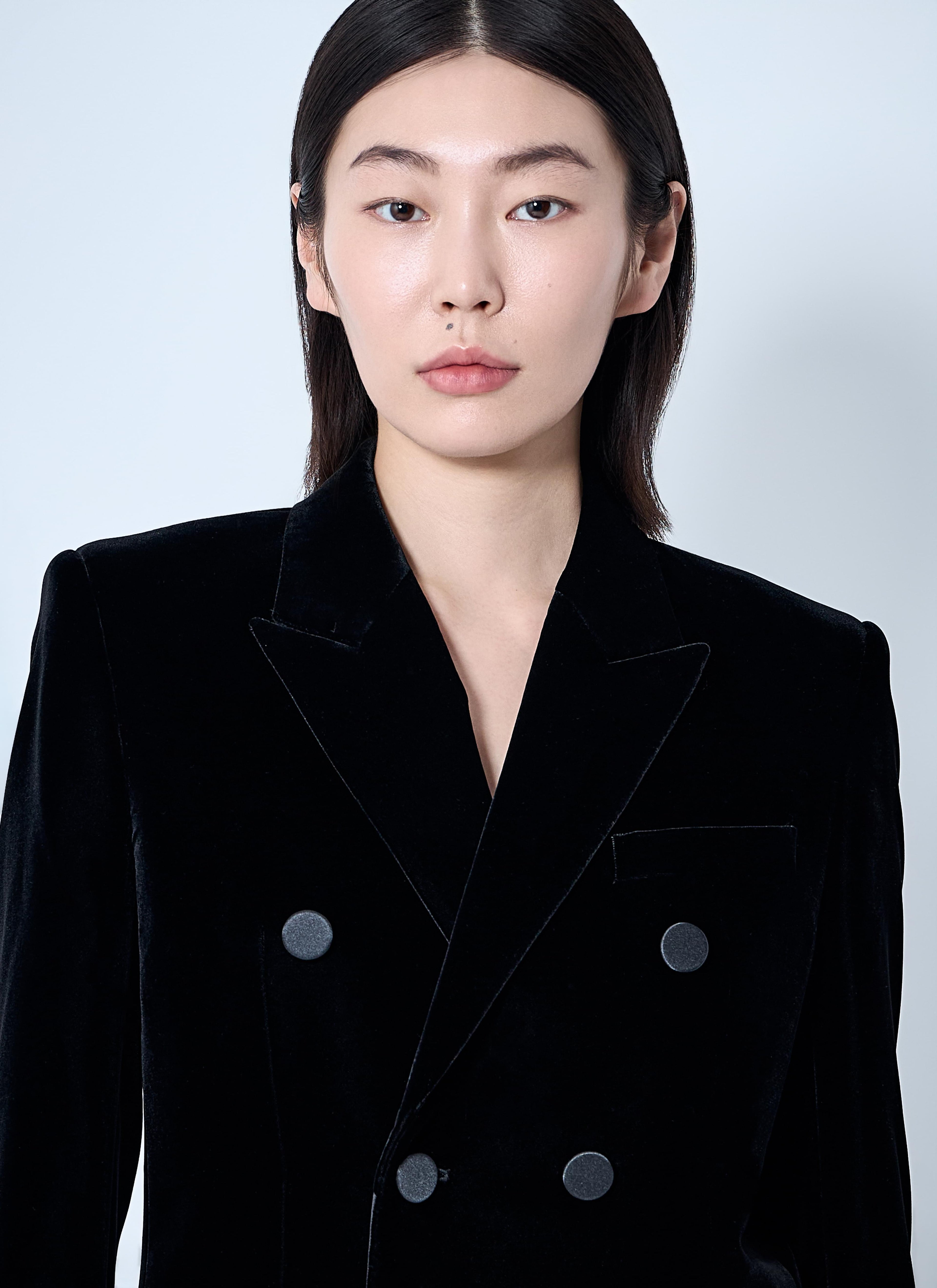 Saint Laurent Women Velvet Blazer