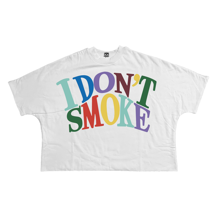 I Dont Smoke Cropped Boxy Tee