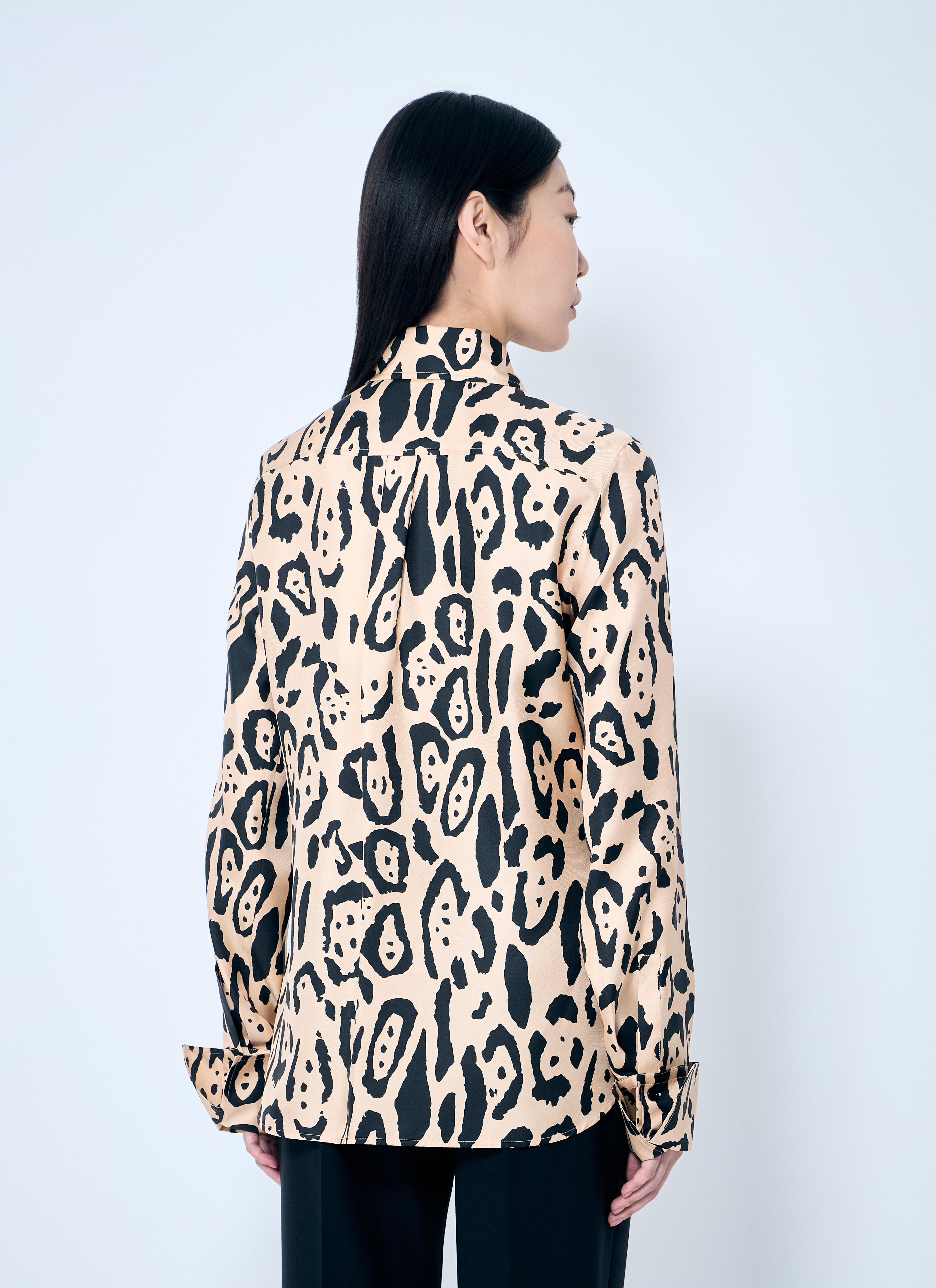 Sportmax Women Animal-Print Shirt