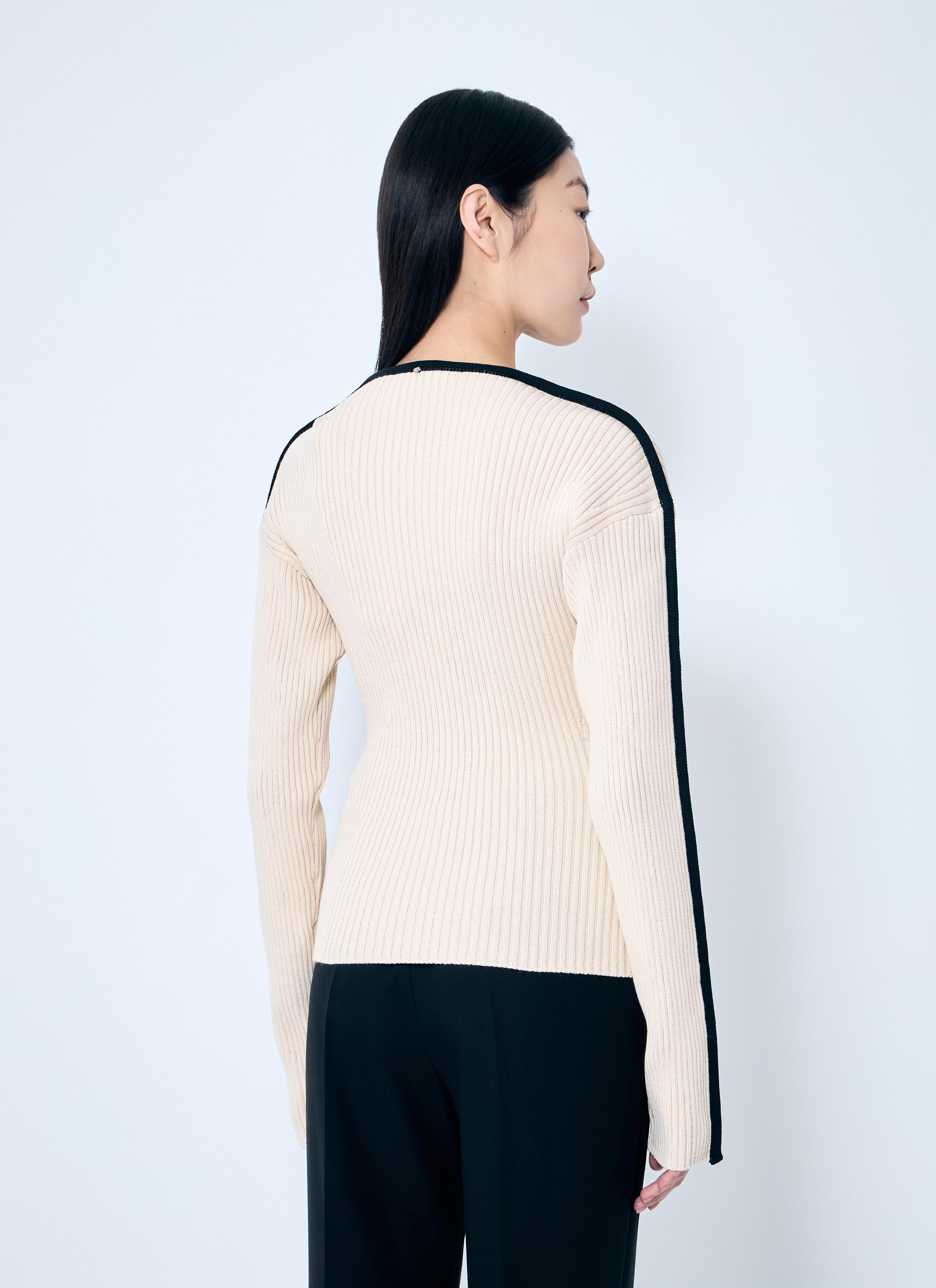 Sportmax Women Stretch Fitted Sweater