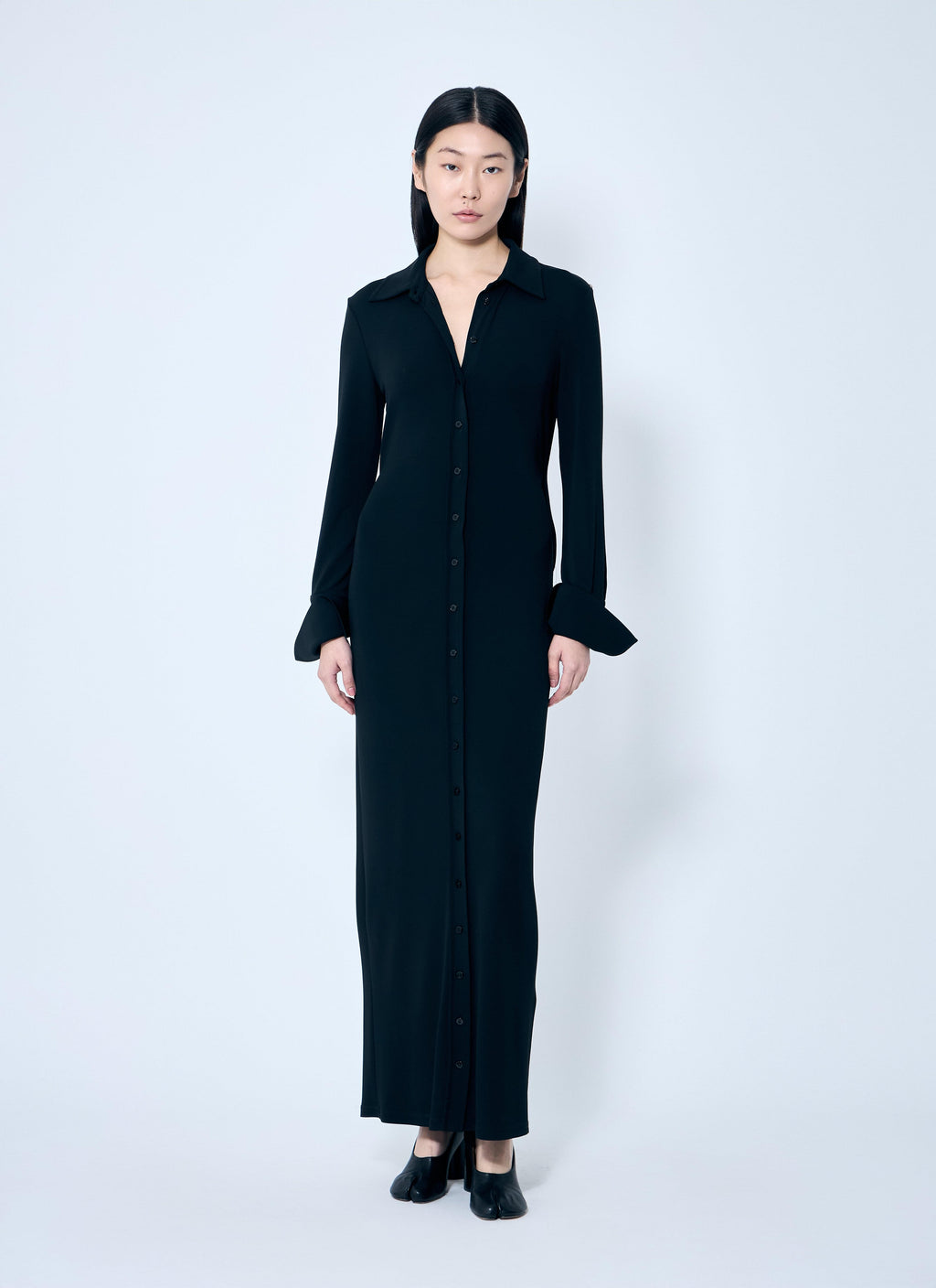 Sportmax Women Crepe Jersey Shirt Dress