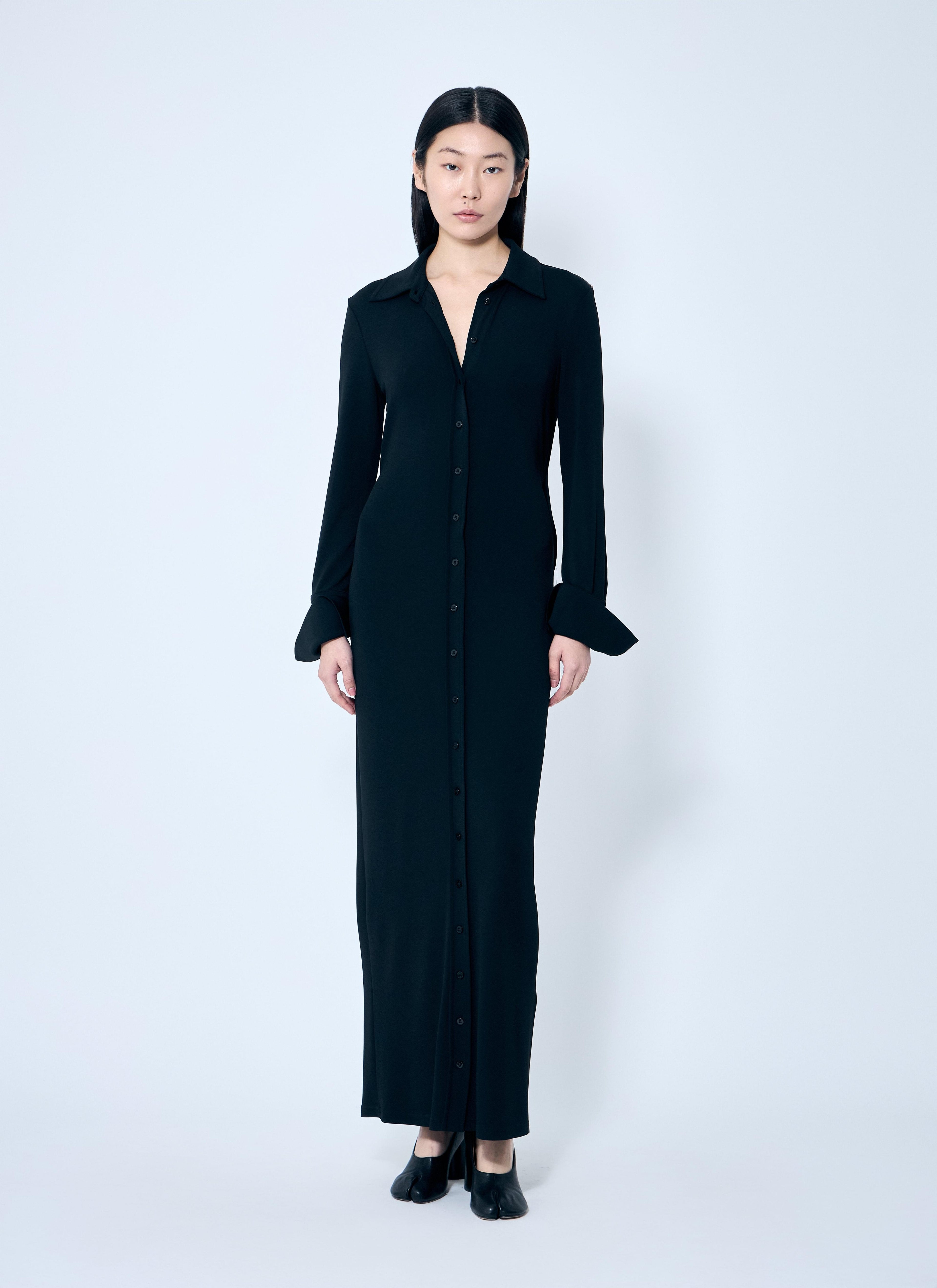 Sportmax Women Crepe Jersey Shirt Dress