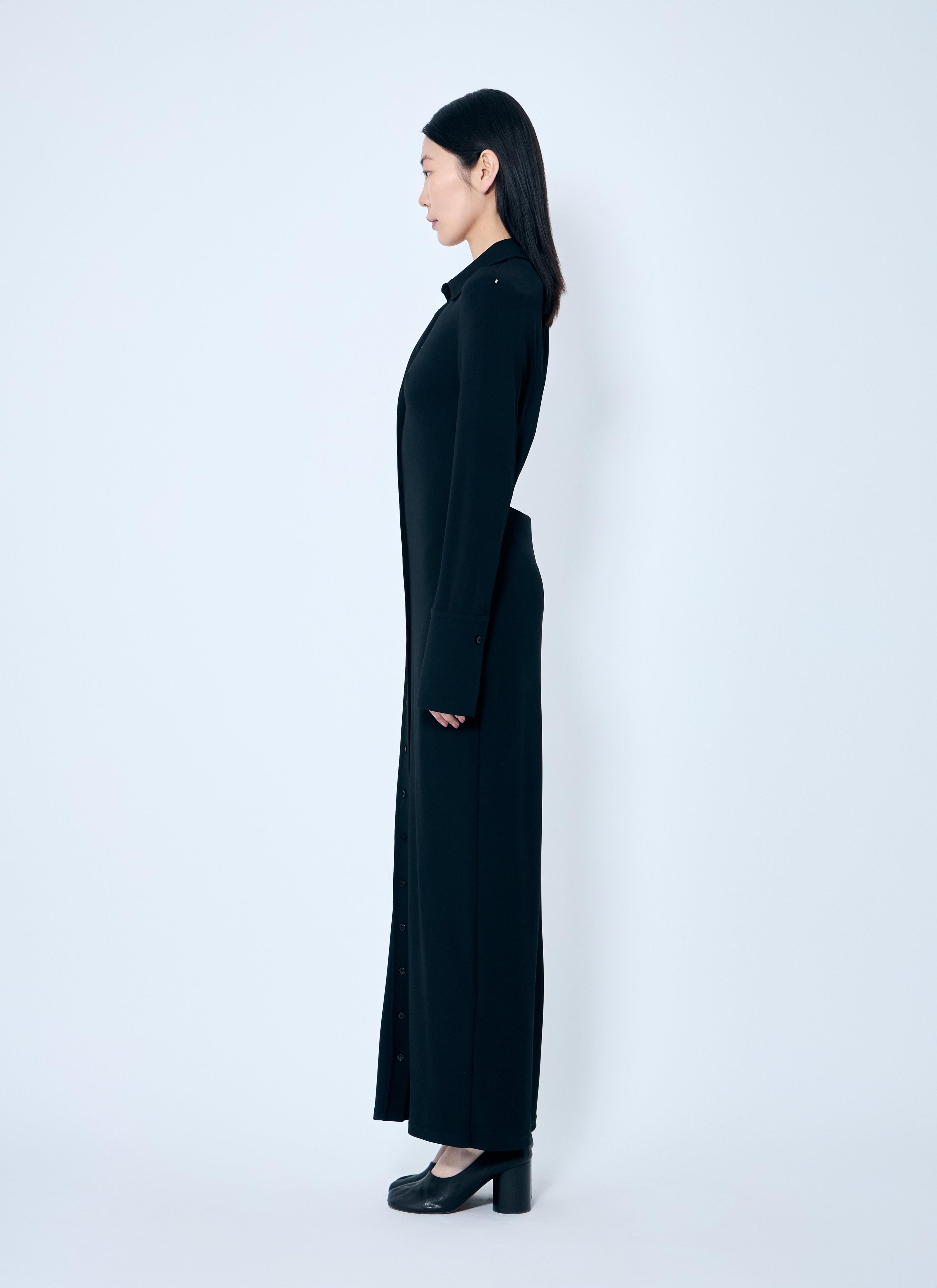 Sportmax Women Crepe Jersey Shirt Dress