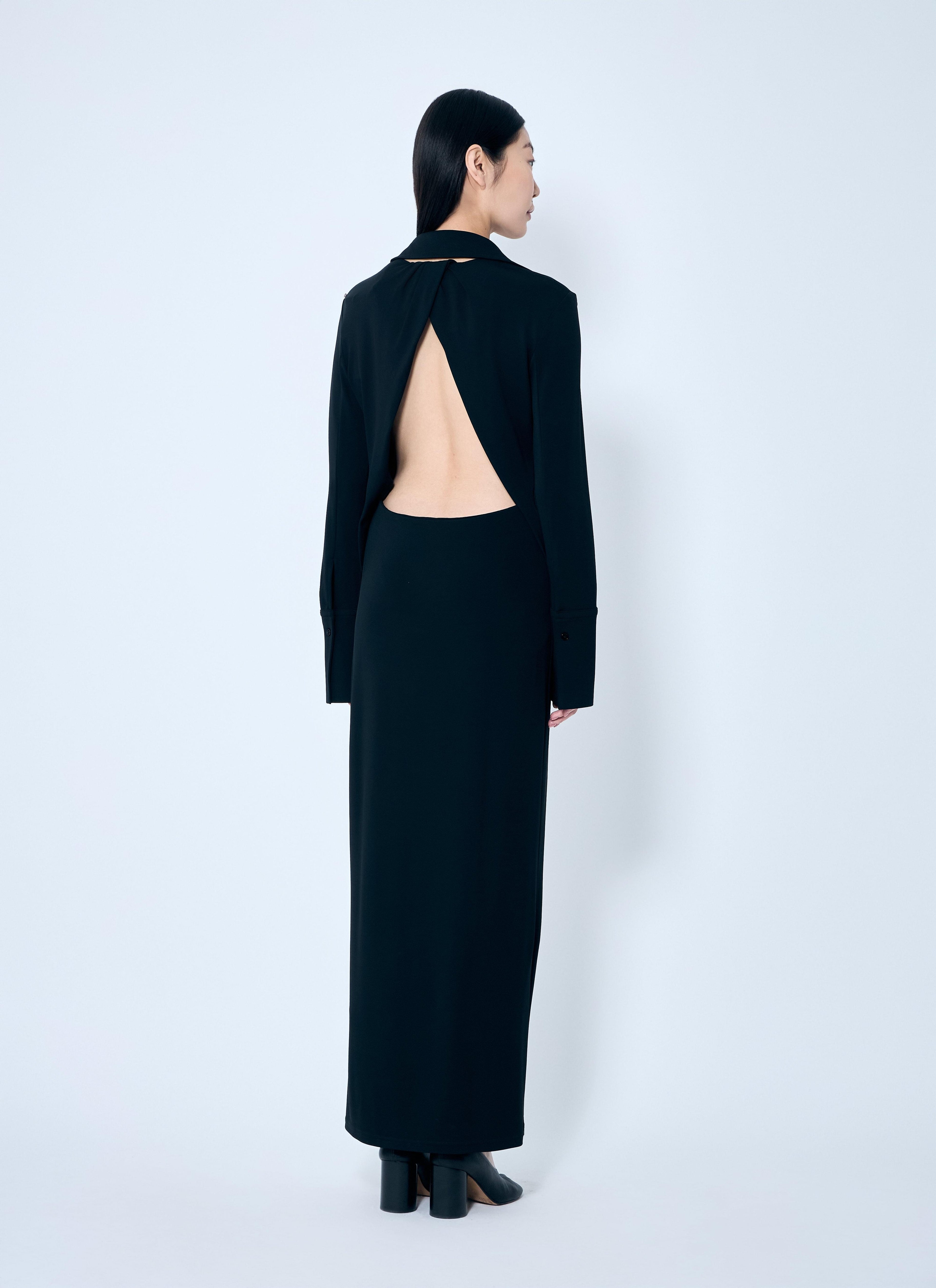 Sportmax Women Crepe Jersey Shirt Dress