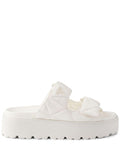 Prada Women 45Mm Padded Leather Sandals