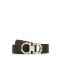 Salvatore Ferragamo Men Black Leather Belt