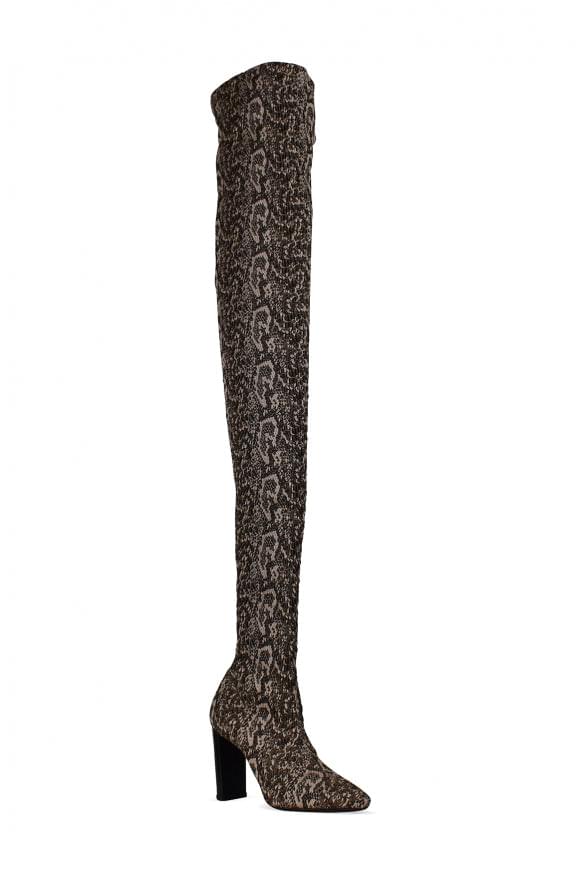 Saint Laurent Women Moon Thigh-High Boots