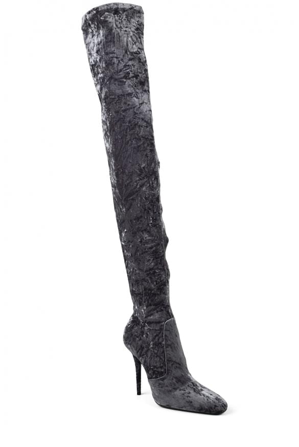 Saint Laurent Women Talia Thigh-High Boots