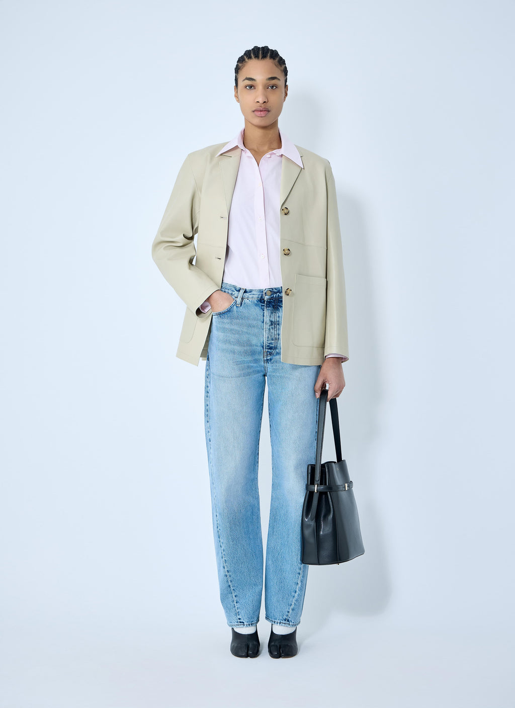 Toteme Women Clean Leather Blazer