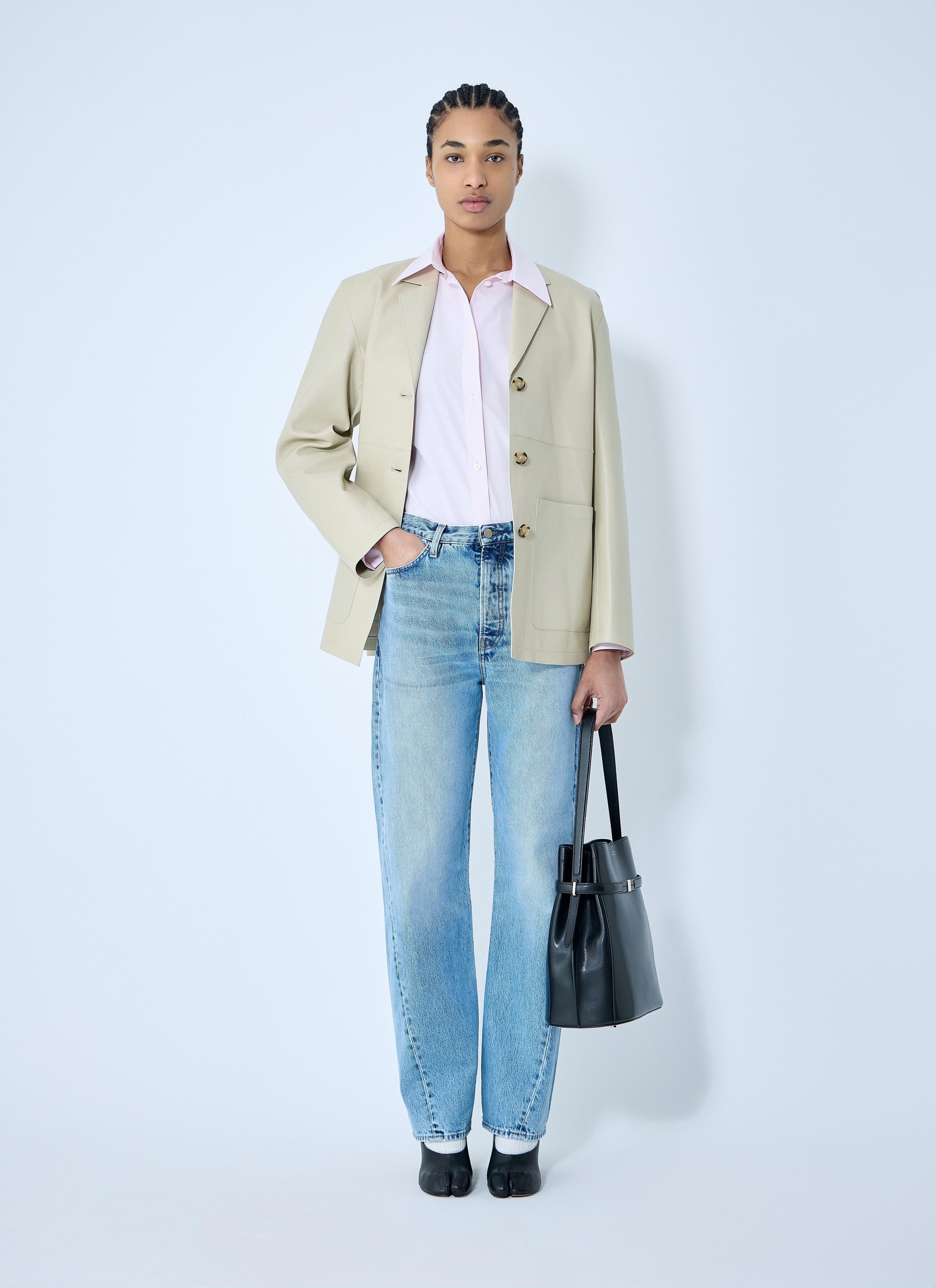 Toteme Women Clean Leather Blazer