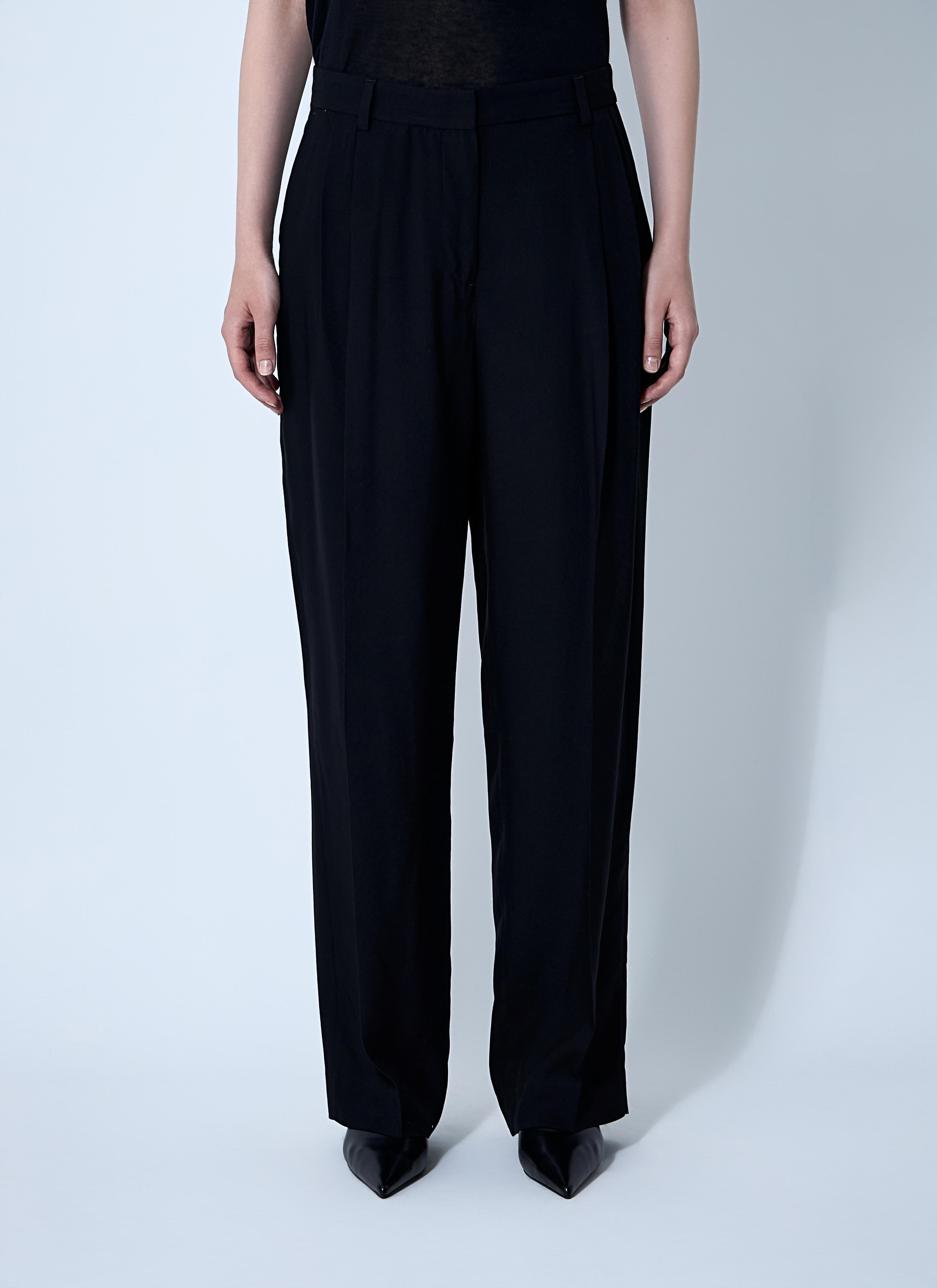 Toteme Women Double-Pleat Fluid Pants