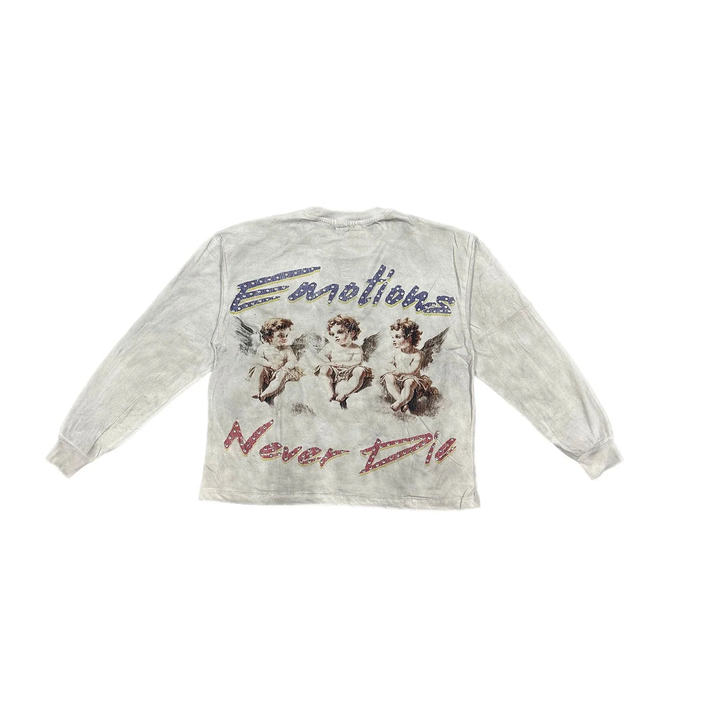MIXED EMOTIONS Sweatshirt Vintage Graphic