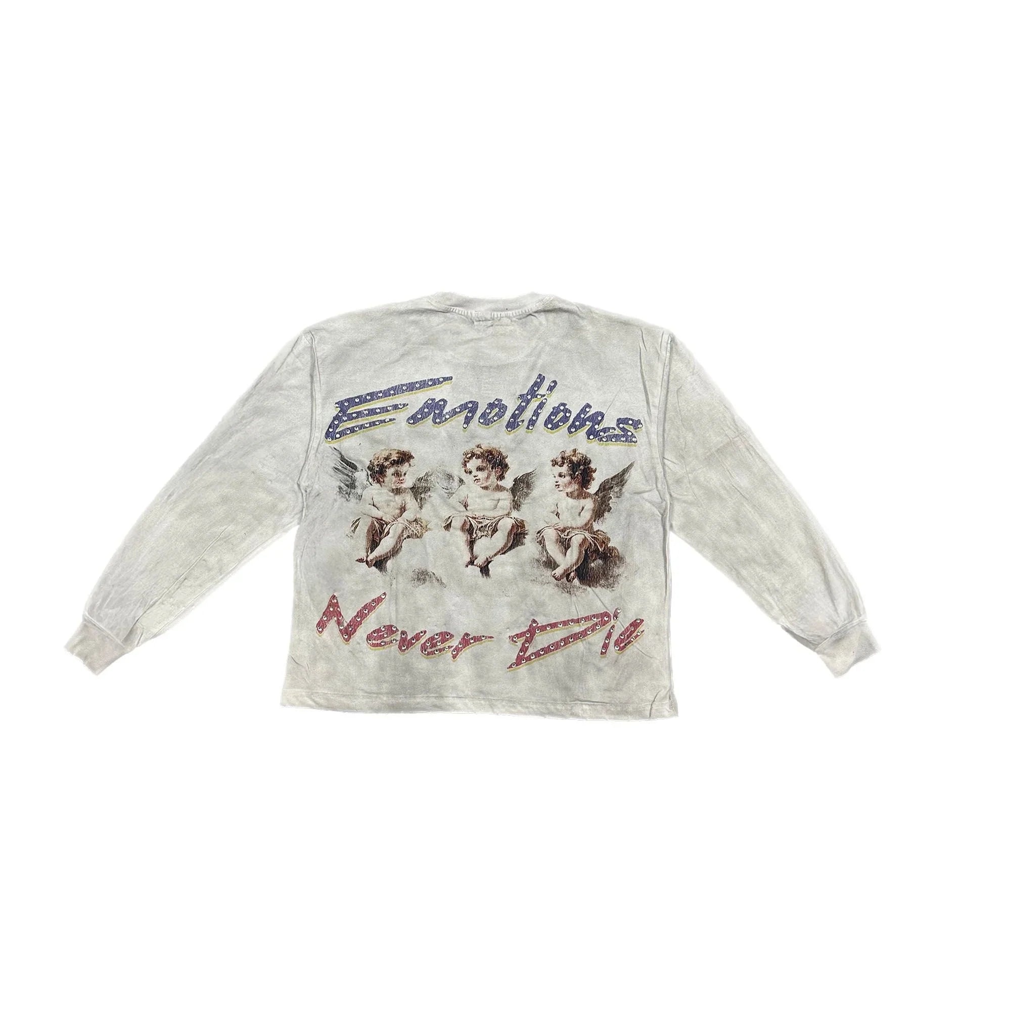 MIXED EMOTIONS Sweatshirt Vintage Graphic