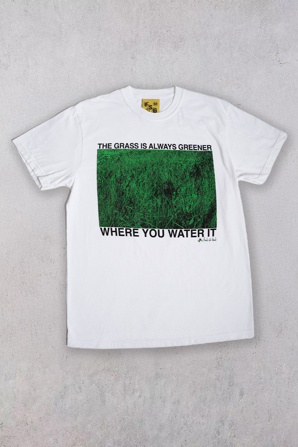 Grass Is Always Greener - White