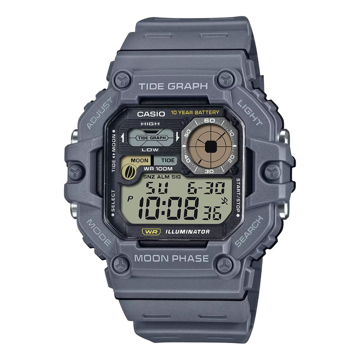 Casio WS-1700H-8AV Digital Watch — Gray Resin Band